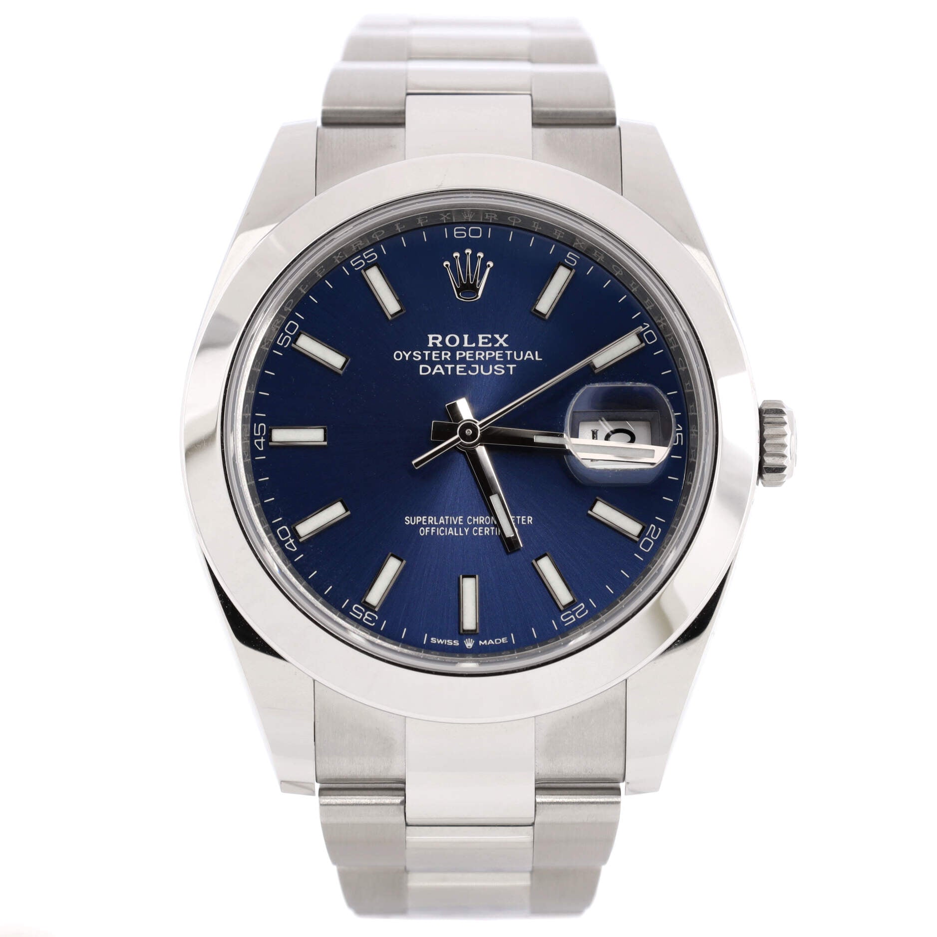 Oyster Perpetual Datejust Automatic Watch Stainless Steel 41