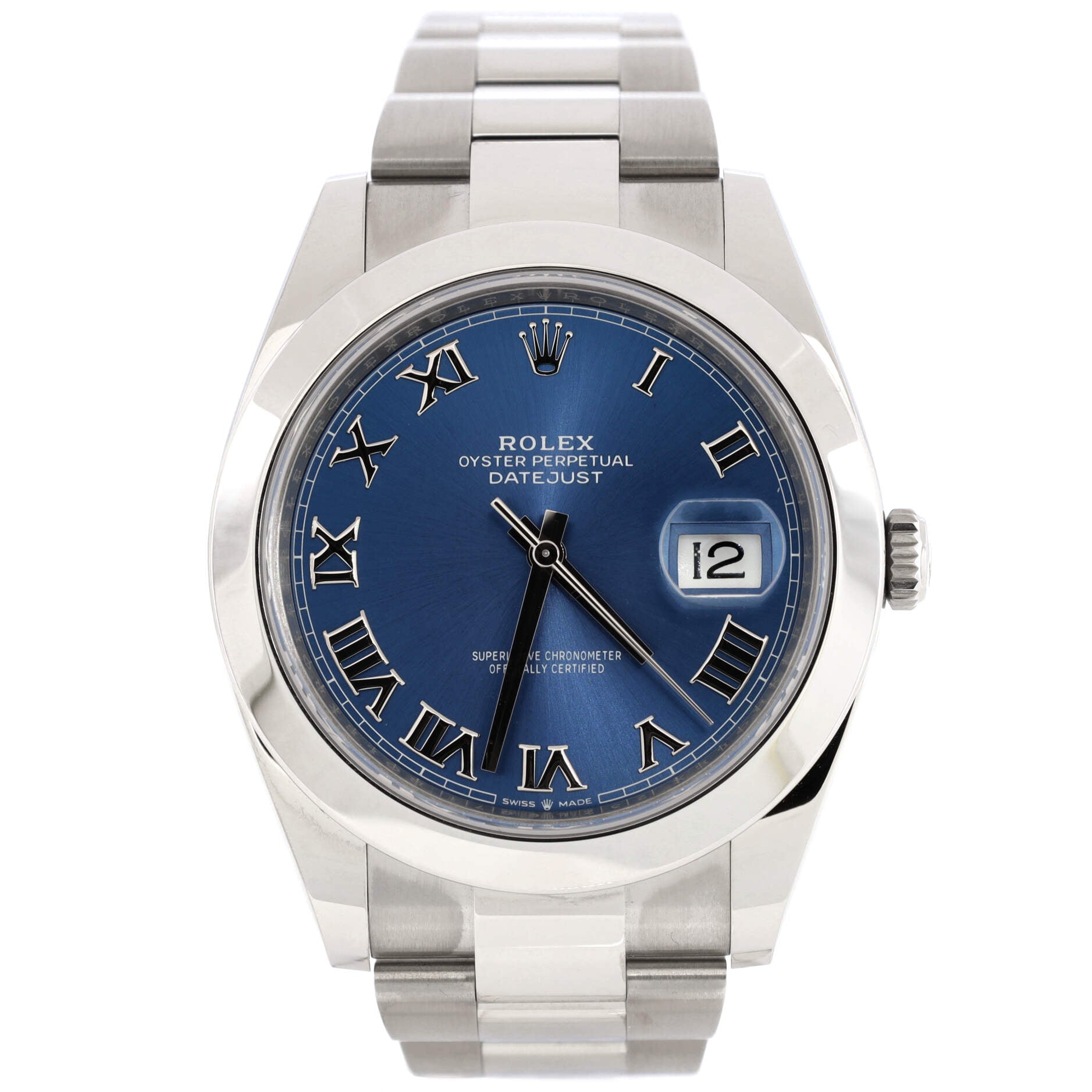 Oyster Perpetual Datejust Automatic Watch Stainless Steel 41