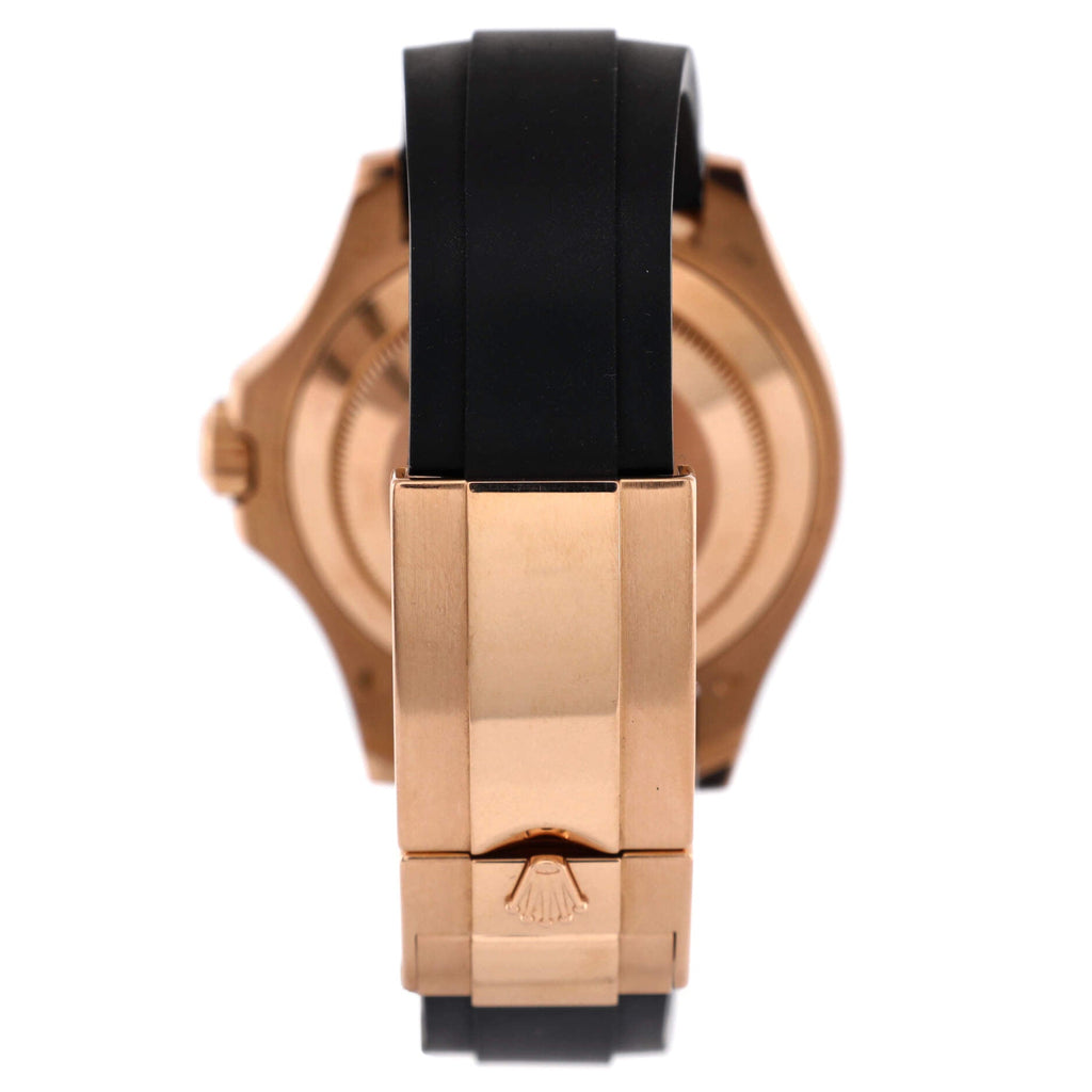 Oyster Perpetual Yacht-Master Automatic Watch Rose Gold with Ceramic and Rubber 40