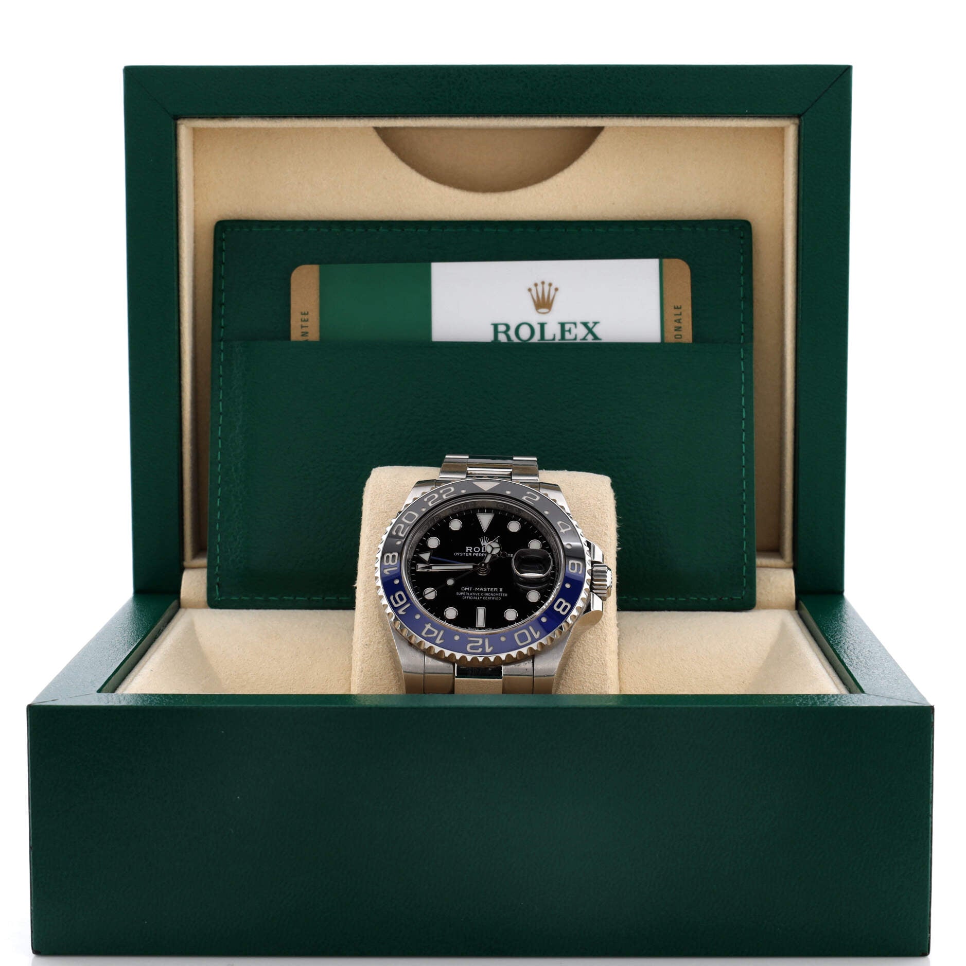 Oyster Perpetual Date GMT-Master II Batman Automatic Watch Stainless Steel and Cerachrom 40