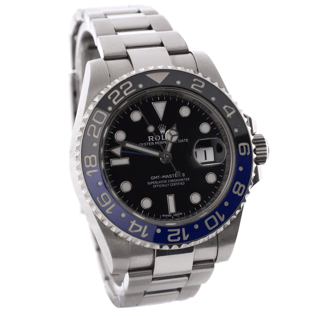 Oyster Perpetual Date GMT-Master II Batman Automatic Watch Stainless Steel and Cerachrom 40