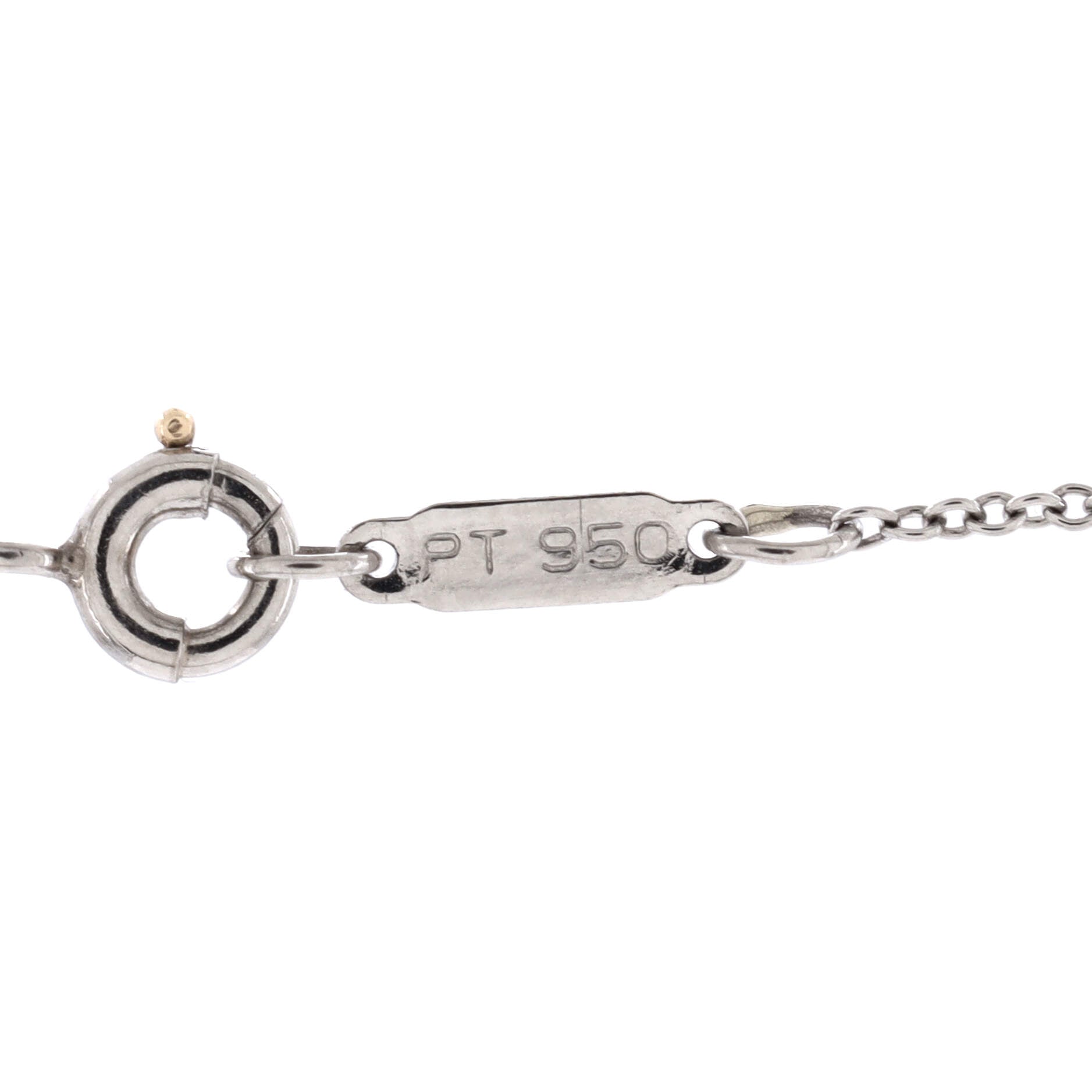 Etoile Cross Pendant Necklace Platinum with Diamonds