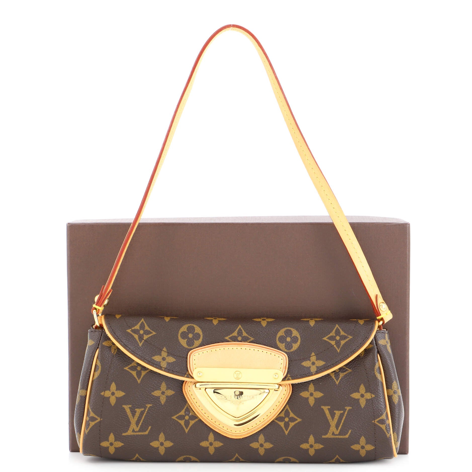 Beverly Clutch Monogram Canvas