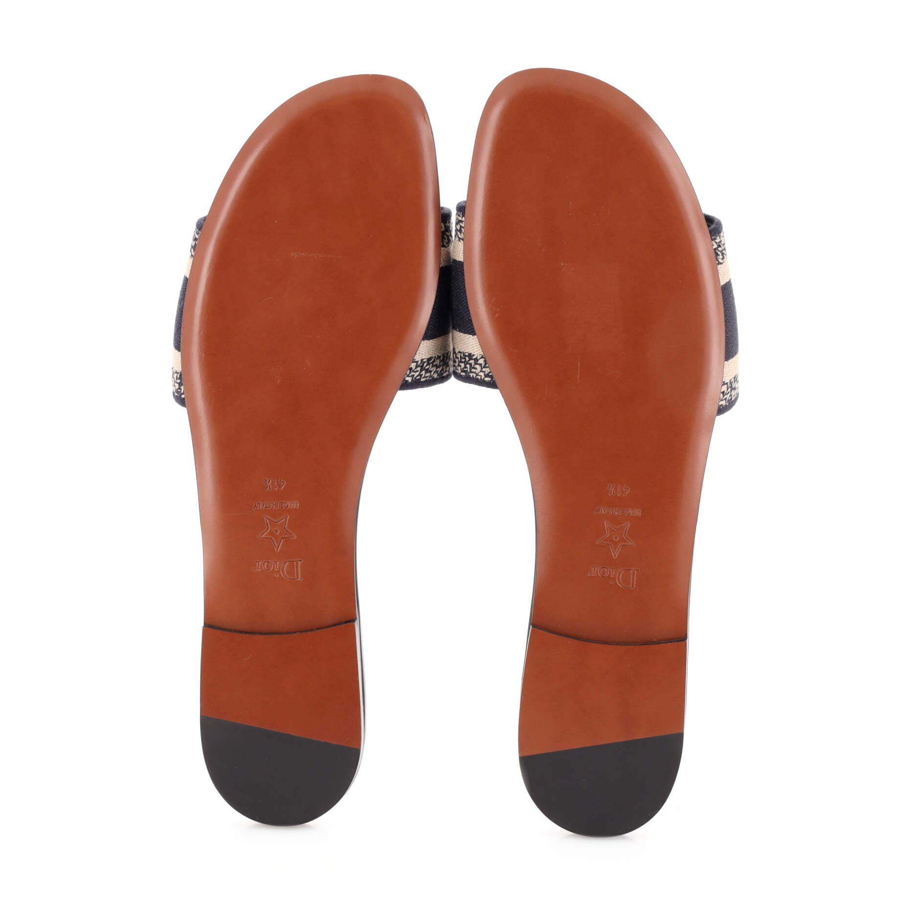 Women's Dway Flat Sandals Embroidered Canvas