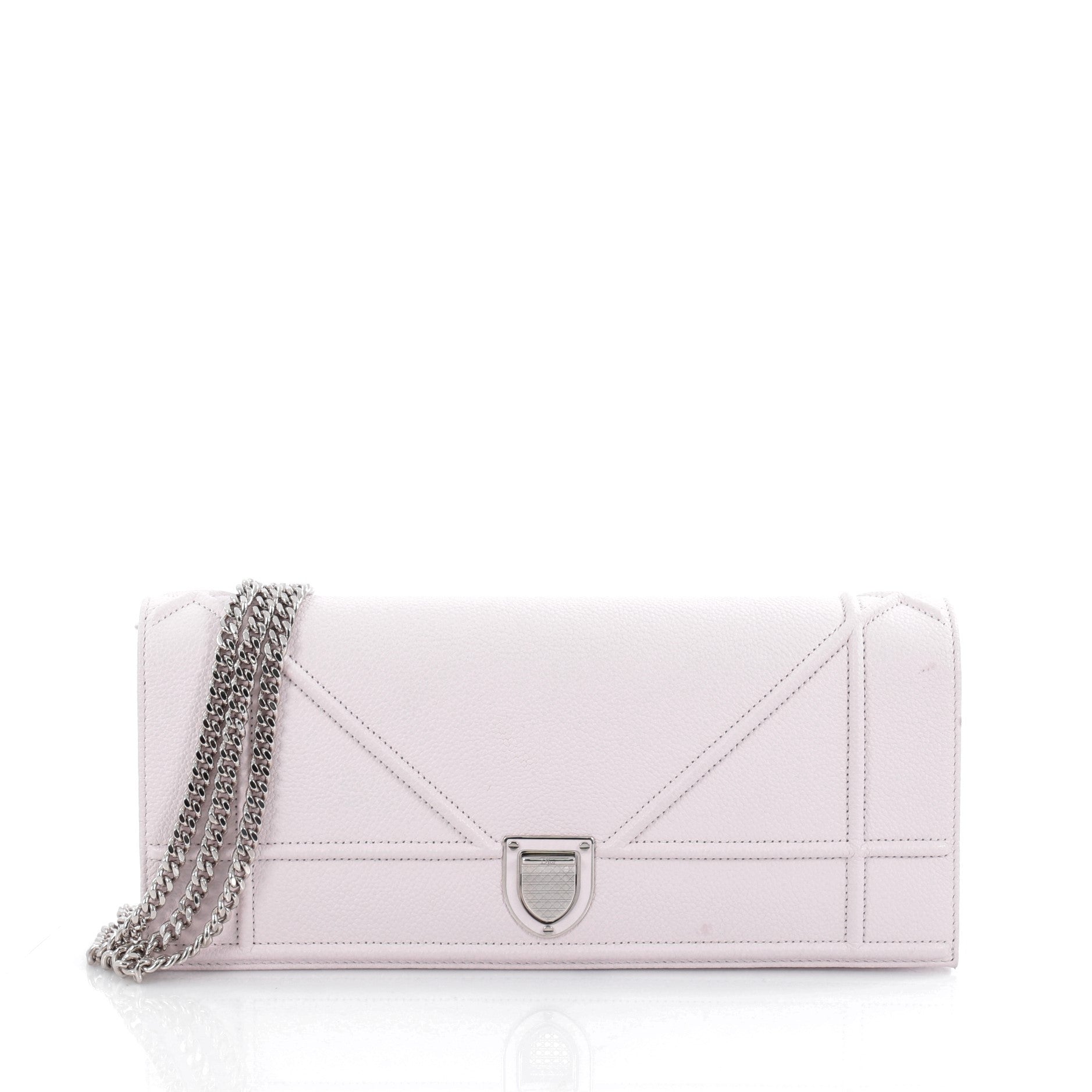 Christian DiorDiorama Chain Clutch Leather
