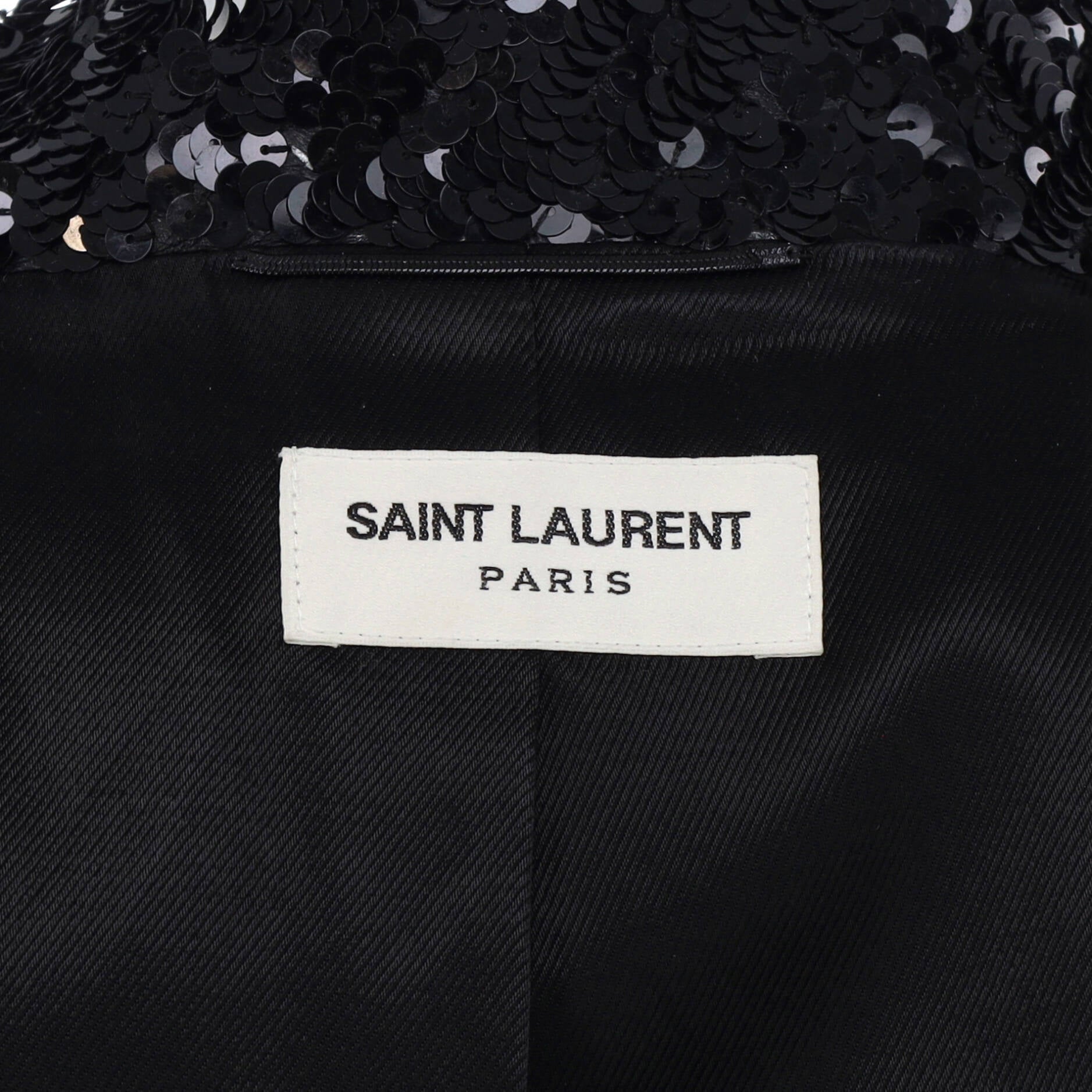Women's Biker Jacket Sequin Embellished Leather