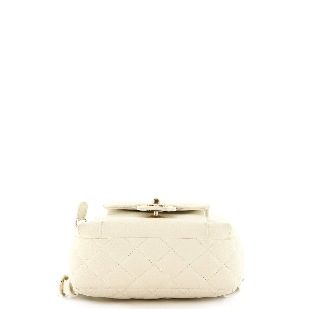 CC Day Backpack Quilted Caviar Mini