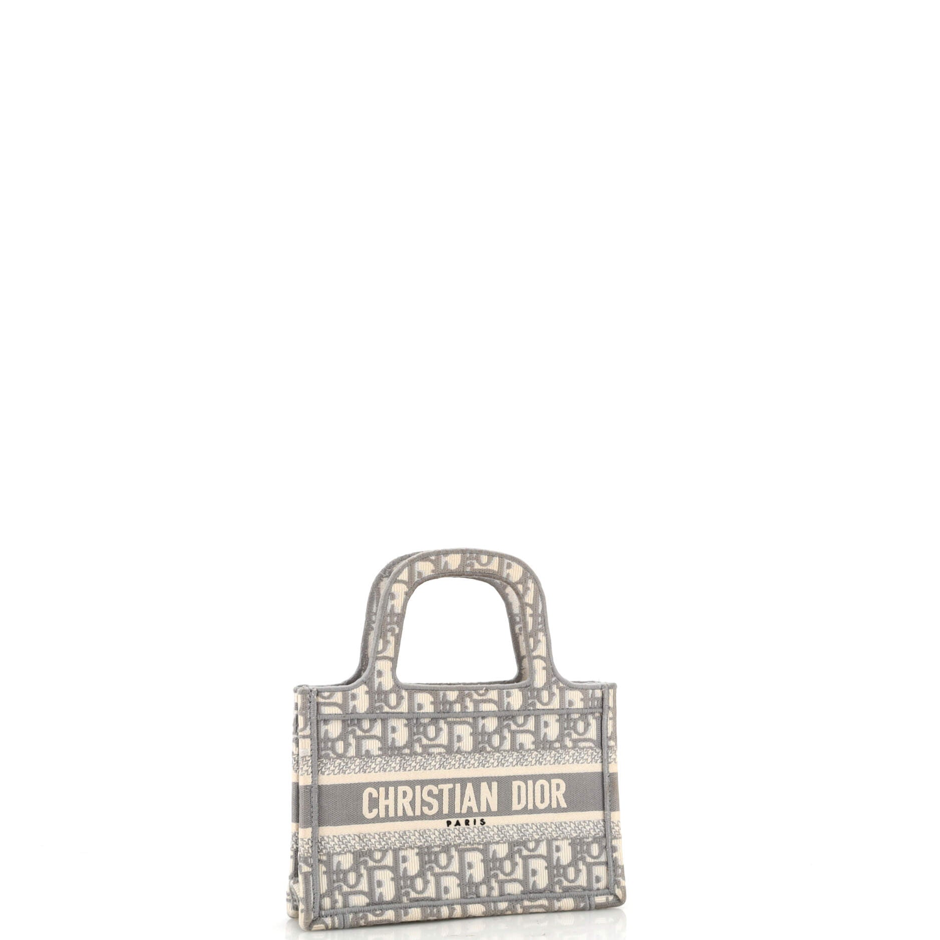 Book Tote Oblique Canvas Mini