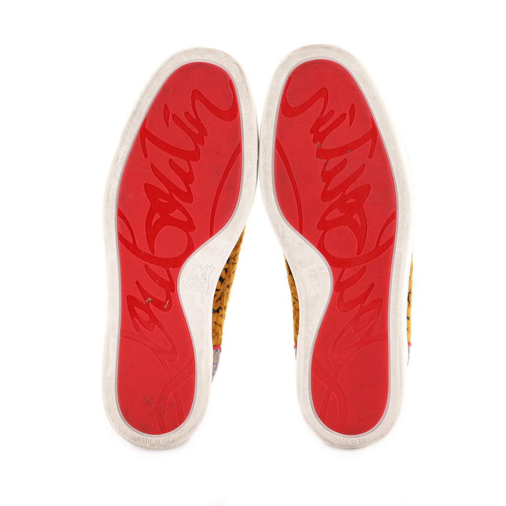 x Sabyasachi Men's Louis Junior Sneakers Embellished Fabric