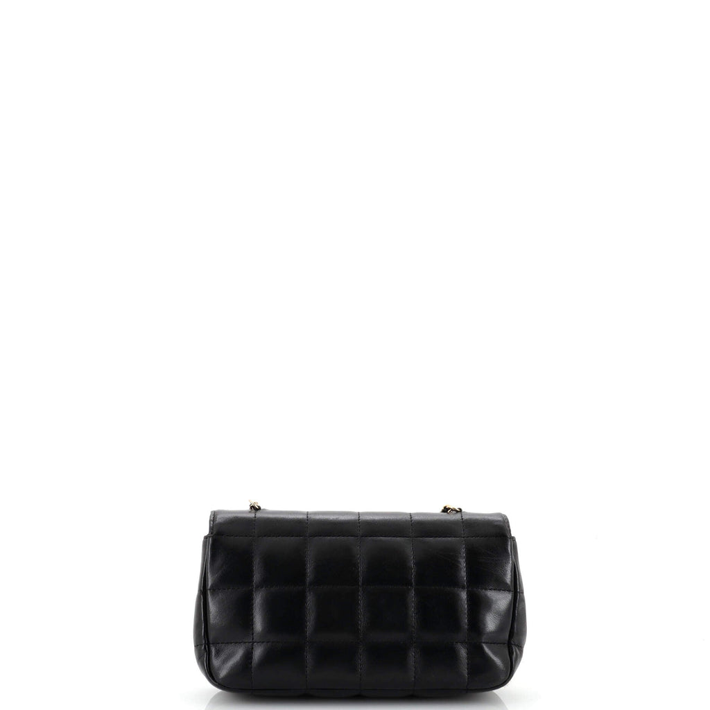 Chocolate Bar Flap Bag Quilted Lambskin Mini