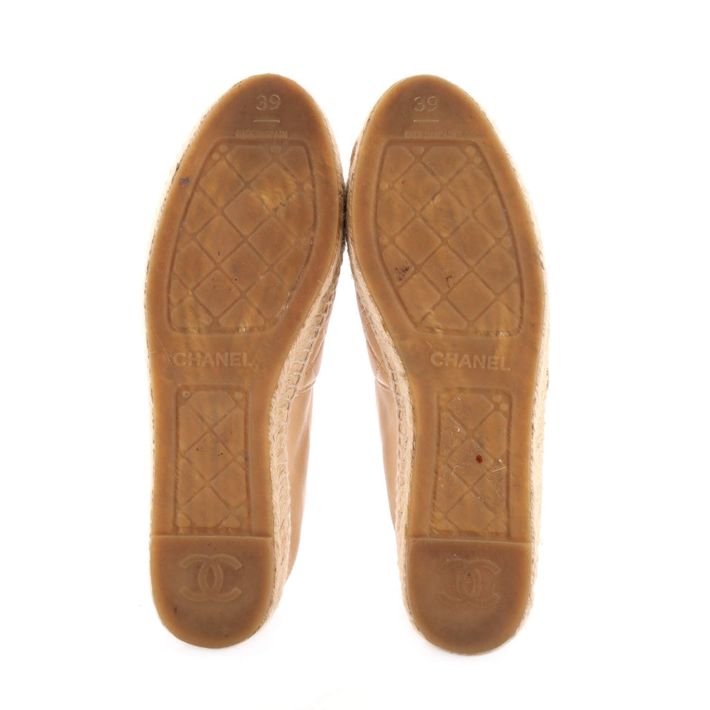 Women's CC Espadrilles Quilted Leather