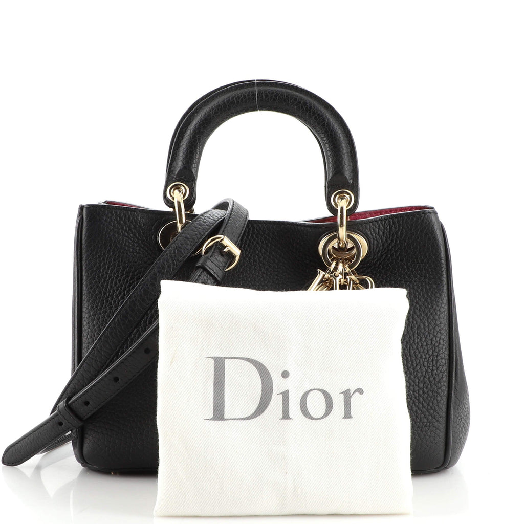 Diorissimo Tote Pebbled Leather Mini