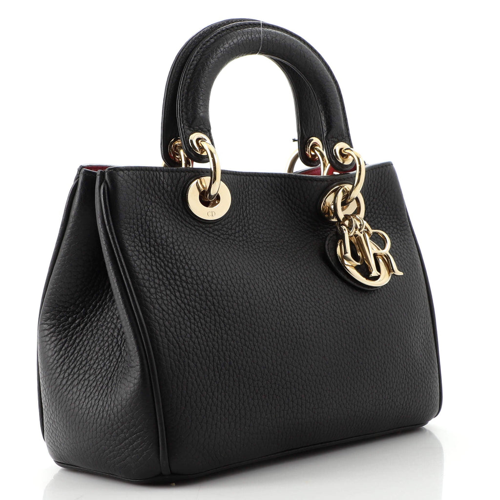 Diorissimo Tote Pebbled Leather Mini