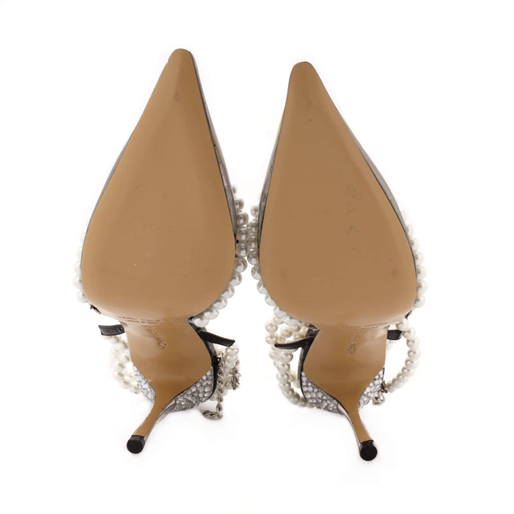 Women's Diamond of Elizabeth Ankle Strap Pumps PVC