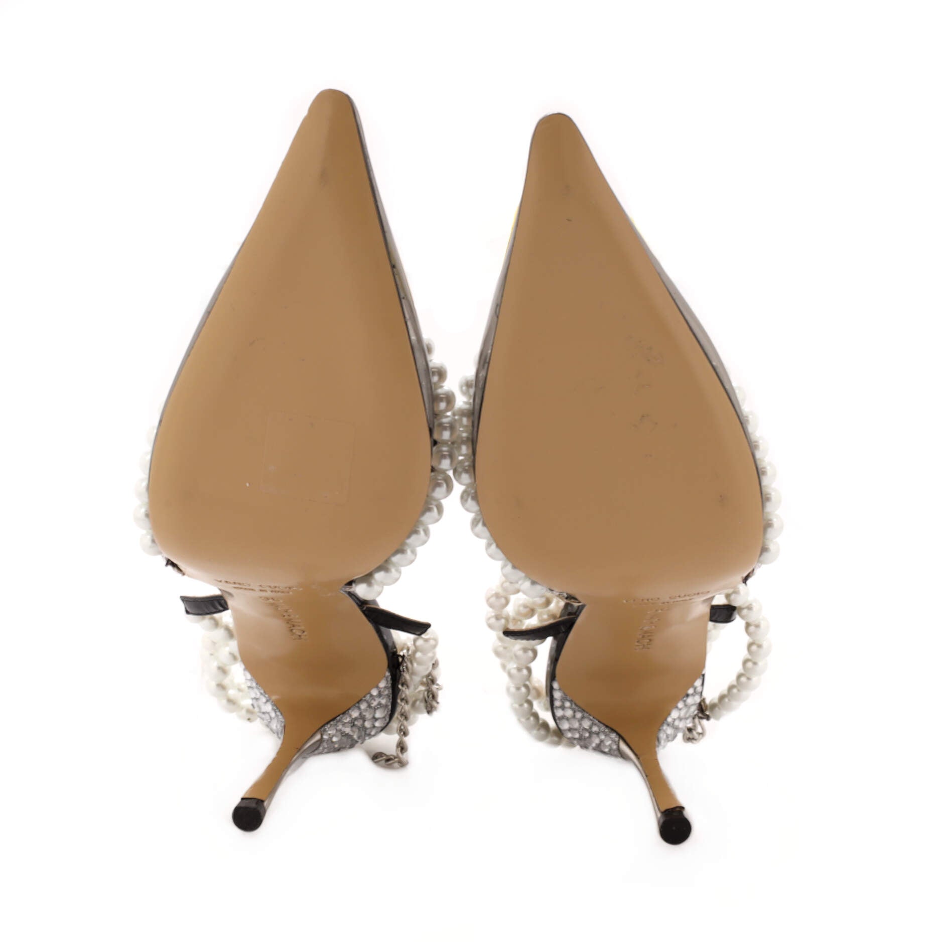 Women's Diamond of Elizabeth Ankle Strap Pumps PVC