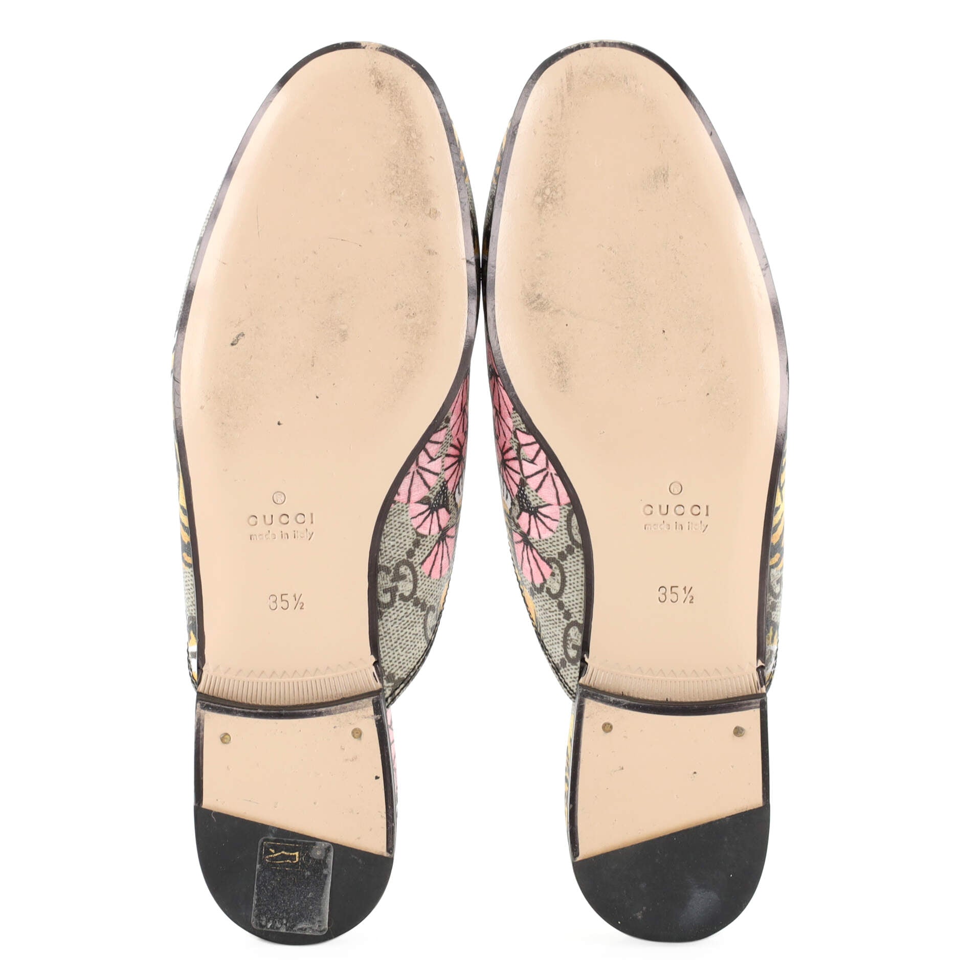 Women's Princetown Mules Printed GG Coated Canvas
