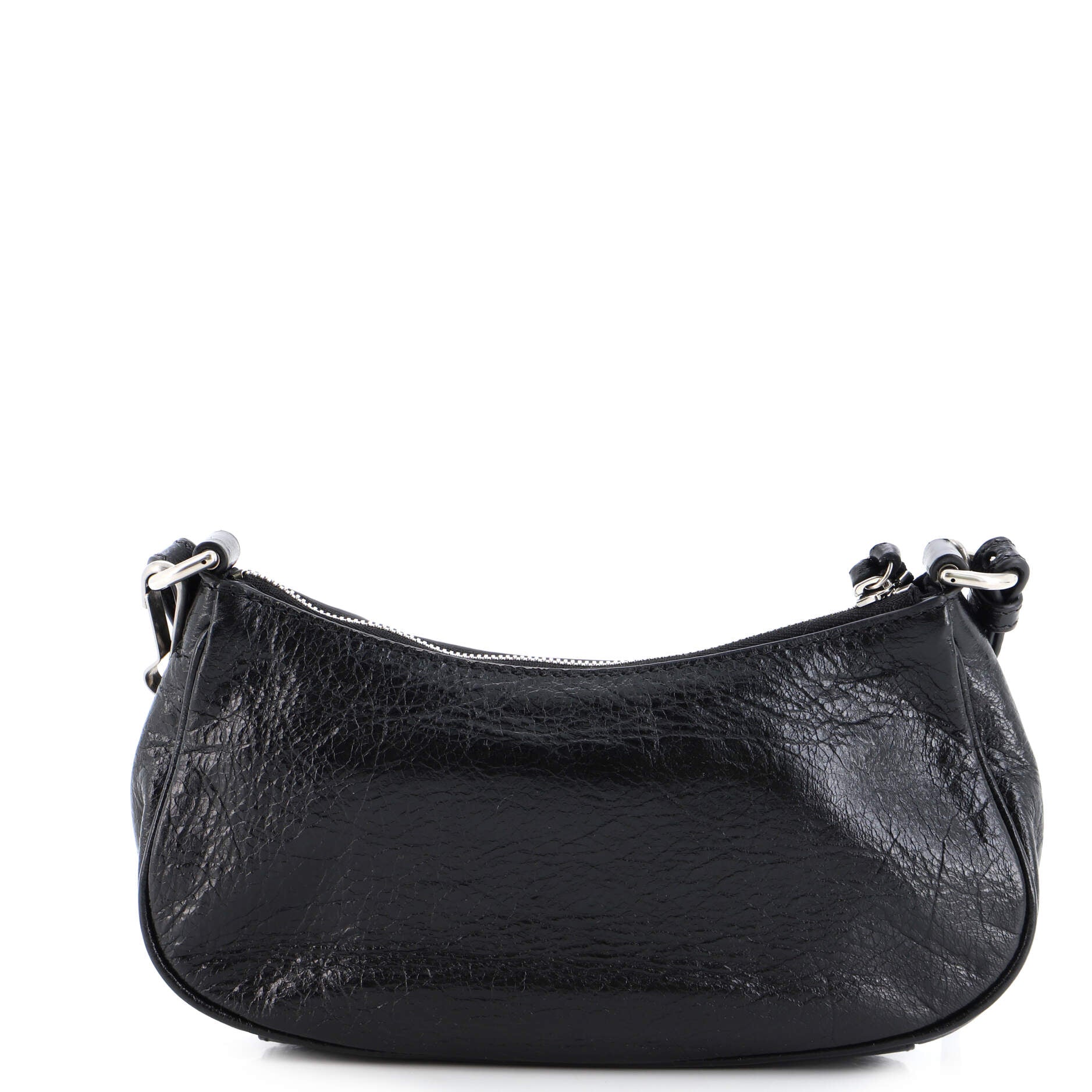 Le Cagole Giant Studs Shoulder Bag Leather Mini