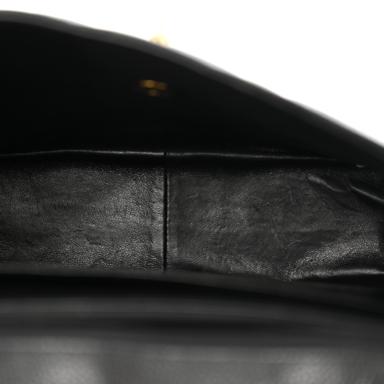 Caviar Quilted Jumbo Square Flap Black
