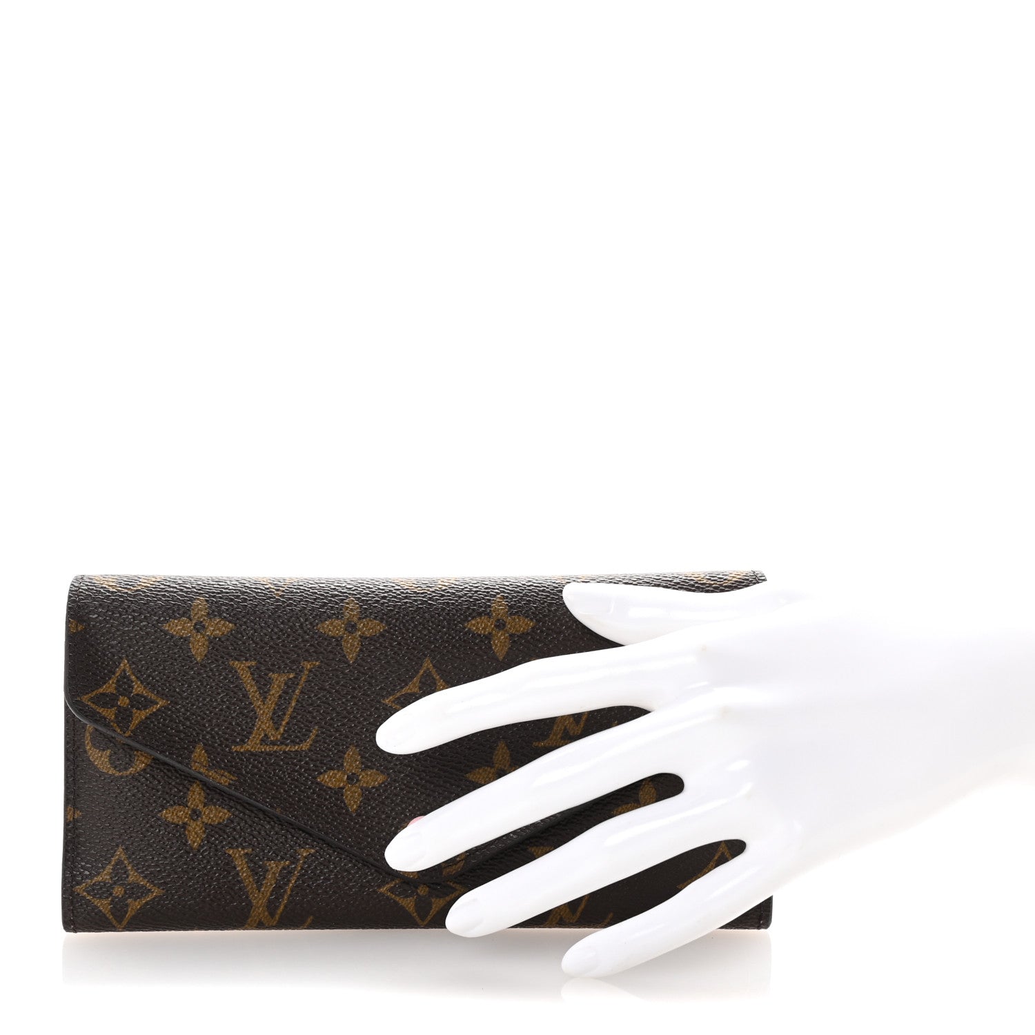 Monogram Josephine Wallet Rose Ballerine