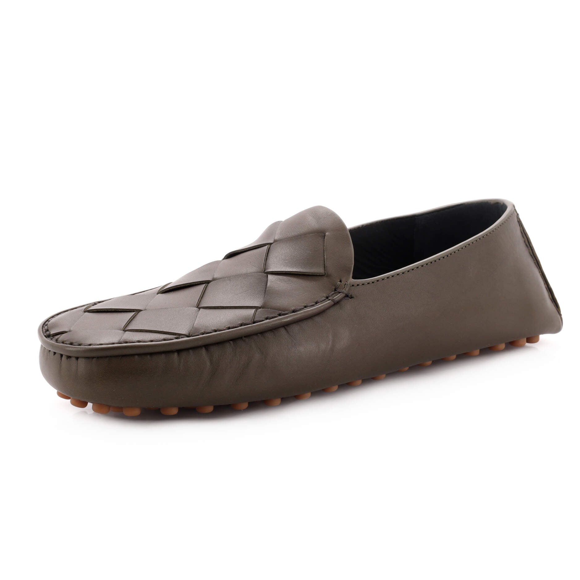 Douglas Driver Loafers Maxi Intrecciato Leather