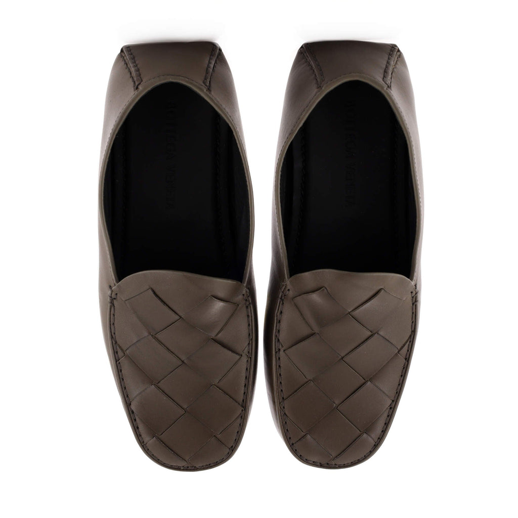 Douglas Driver Loafers Maxi Intrecciato Leather