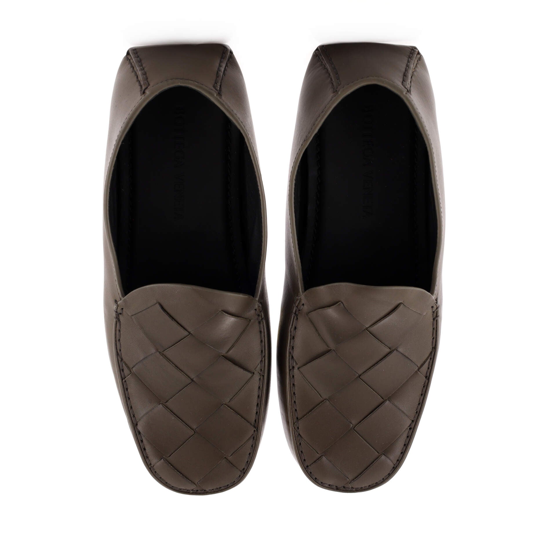 Douglas Driver Loafers Maxi Intrecciato Leather