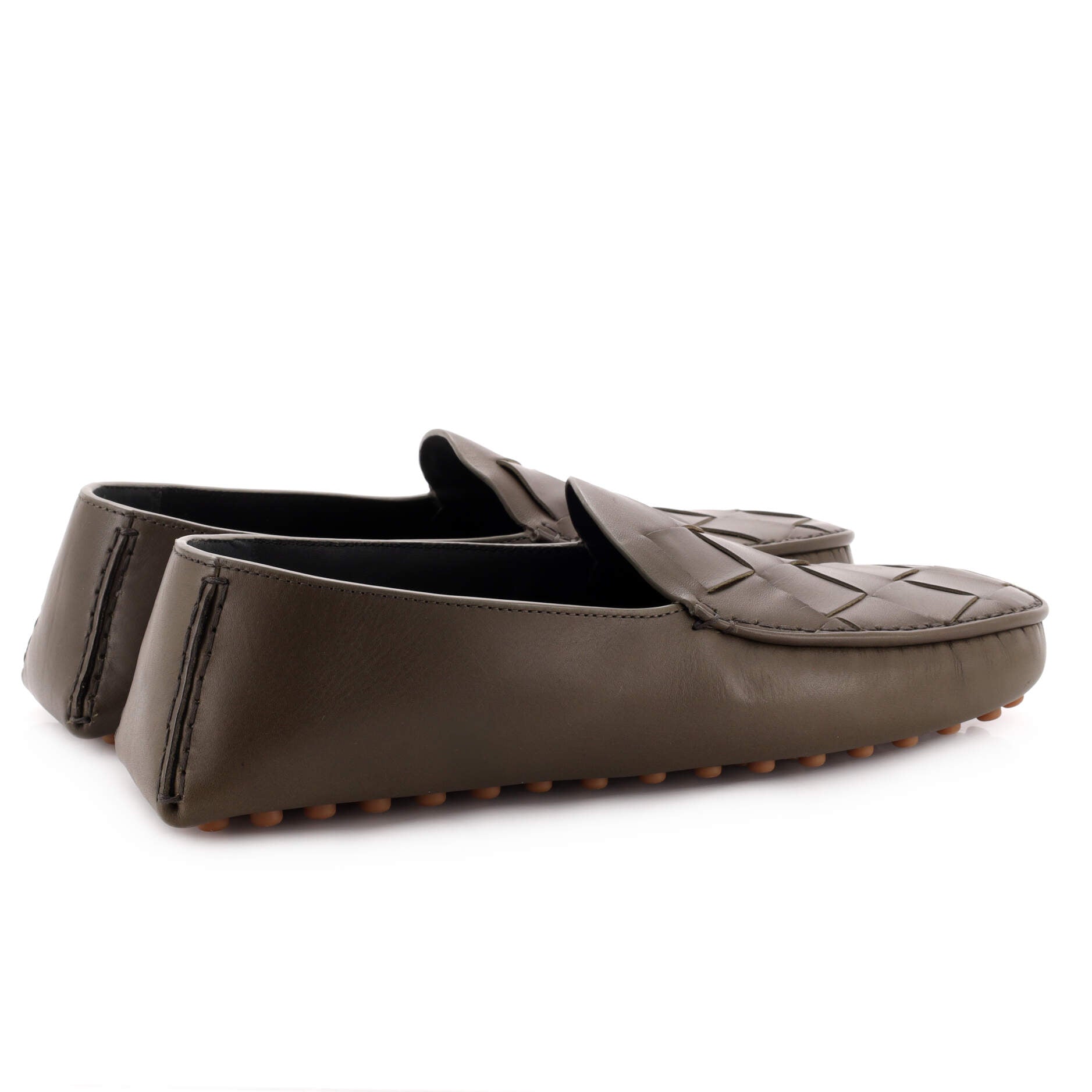 Douglas Driver Loafers Maxi Intrecciato Leather