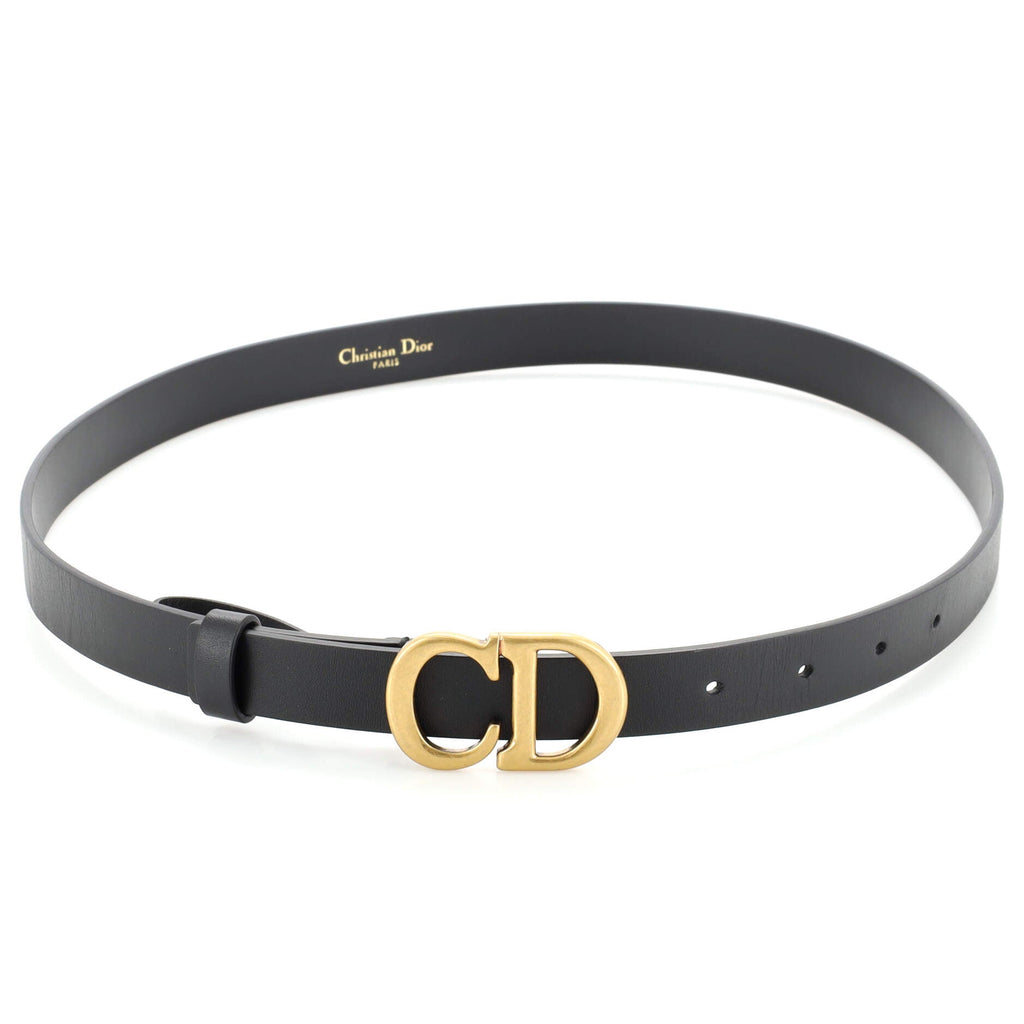 Saddle Belt Leather Thin 80
