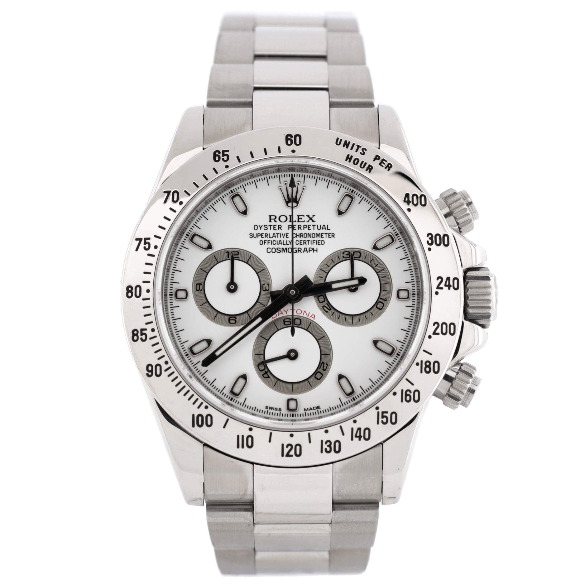Oyster Perpetual Cosmograph Daytona Automatic Watch Stainless Steel 40