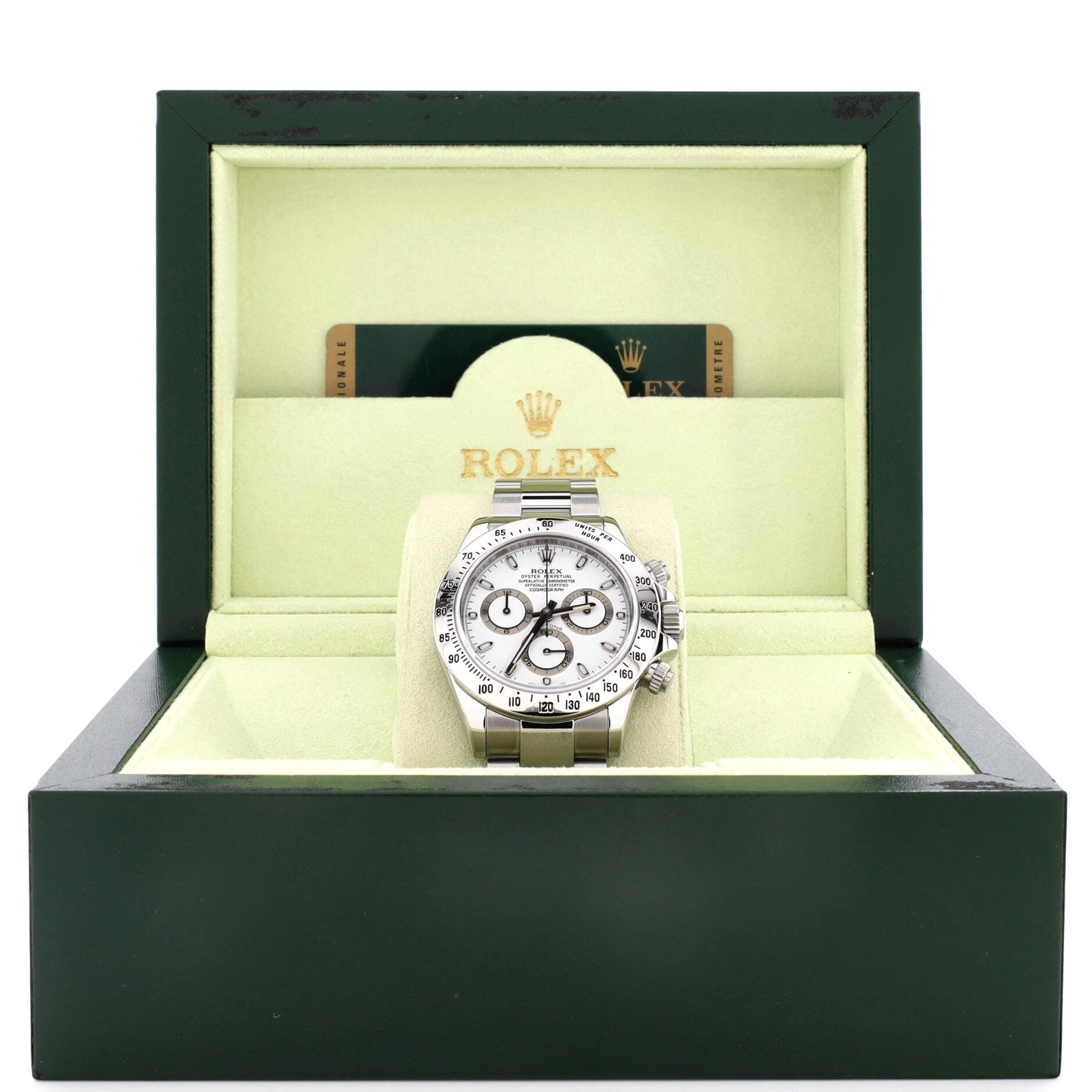 Oyster Perpetual Cosmograph Daytona Automatic Watch Stainless Steel 40