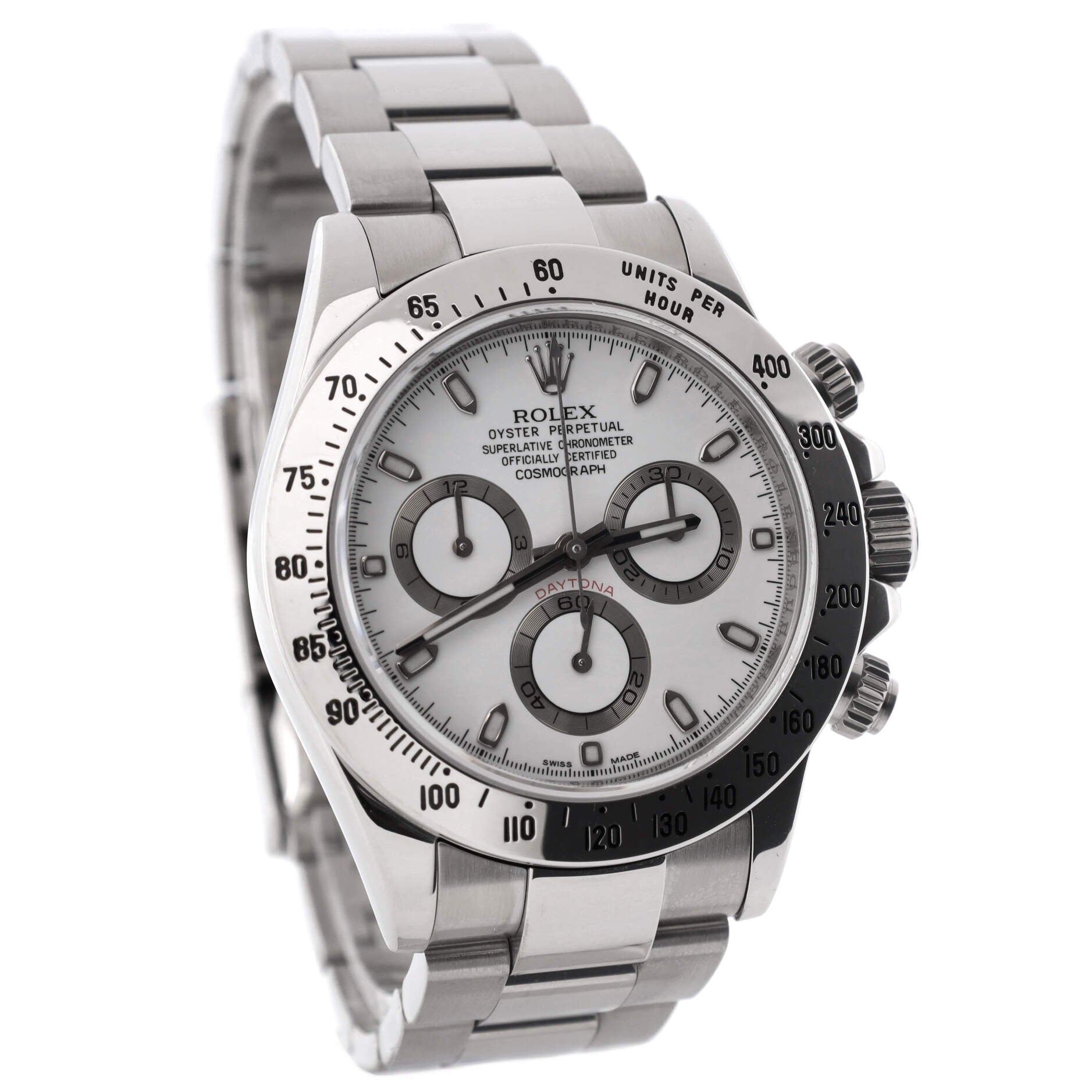 Oyster Perpetual Cosmograph Daytona Automatic Watch Stainless Steel 40