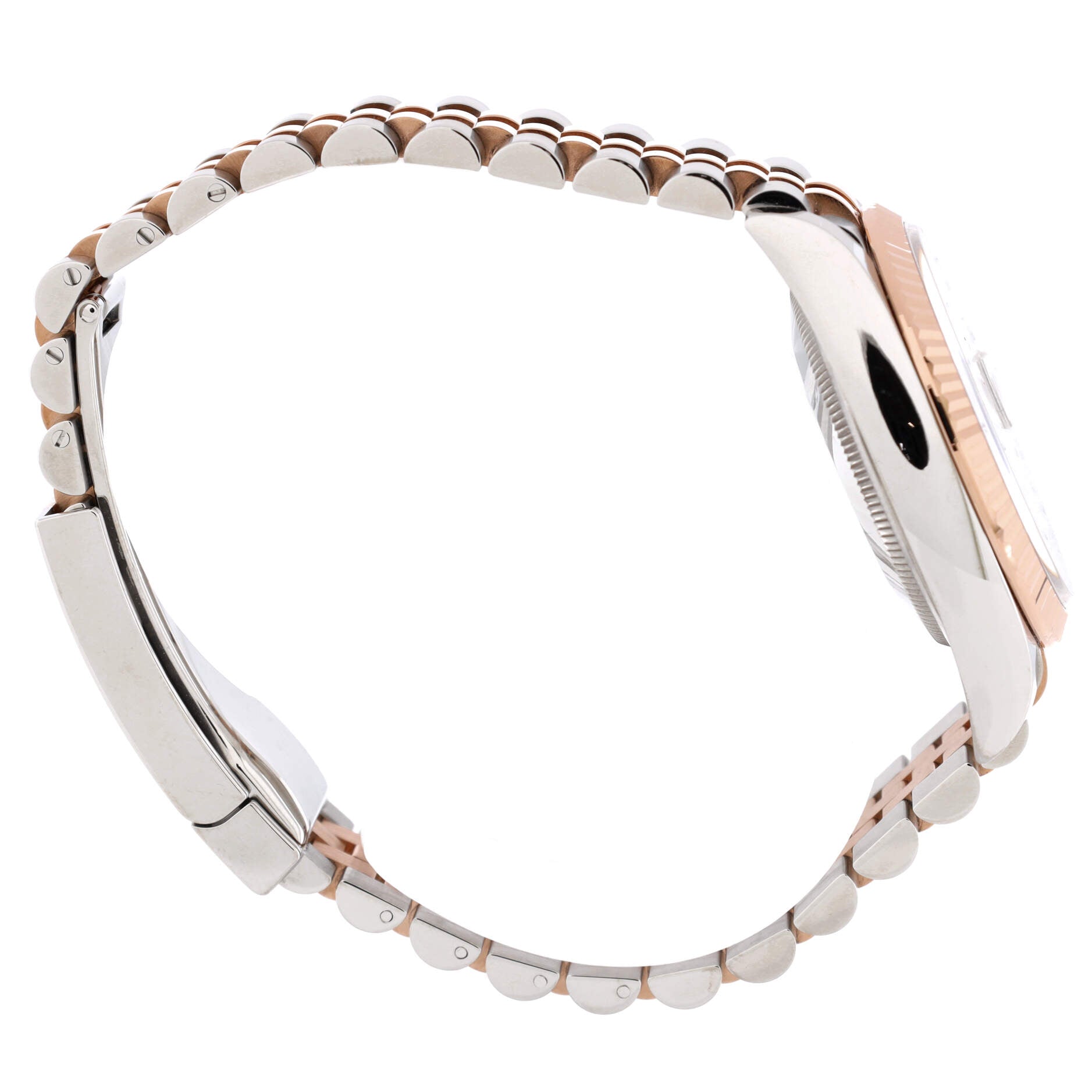 Oyster Perpetual Datejust Wimbledon Automatic Watch Stainless Steel and Rose Gold 36