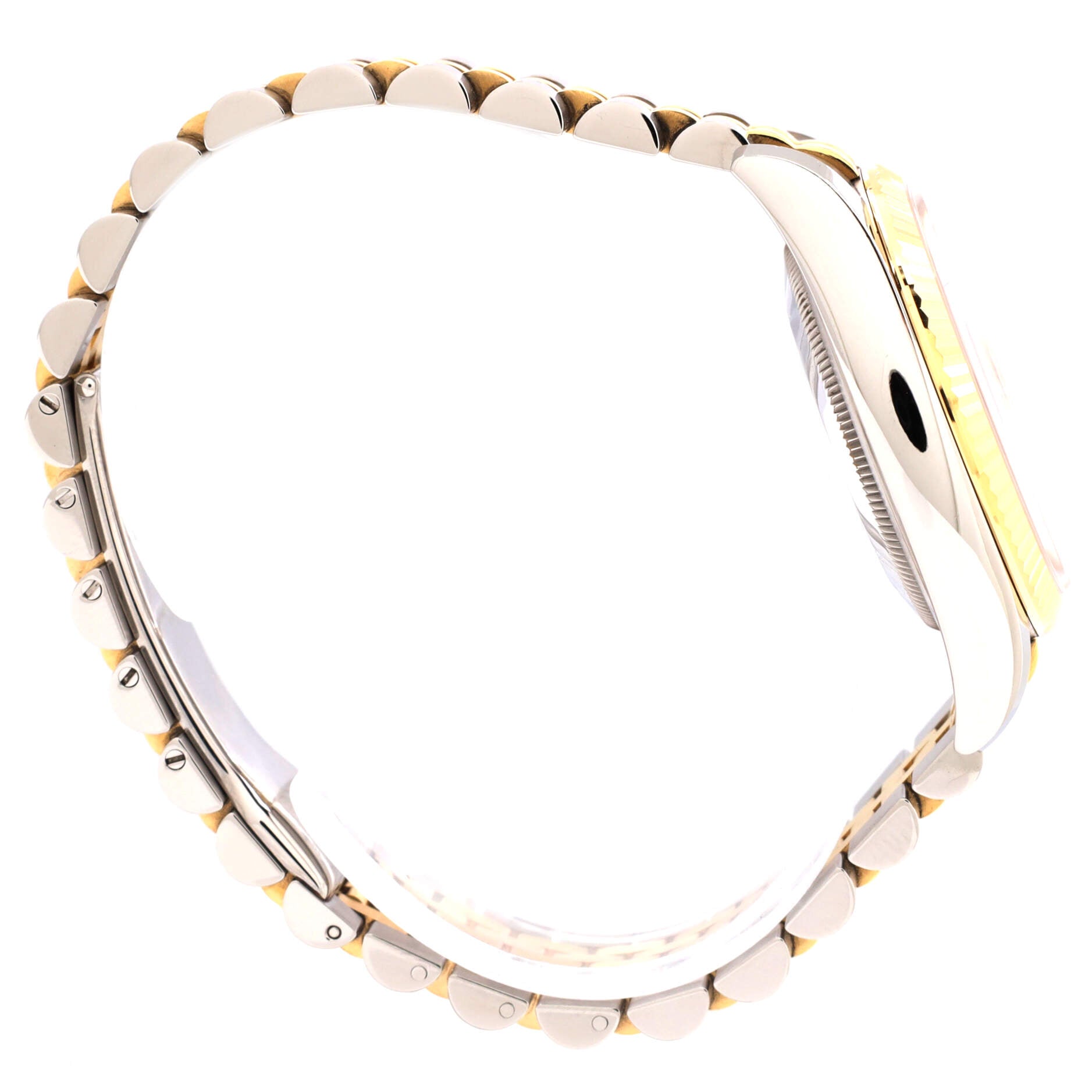 Oyster Perpetual Datejust Automatic Watch Stainless Steel and Yellow Gold 36
