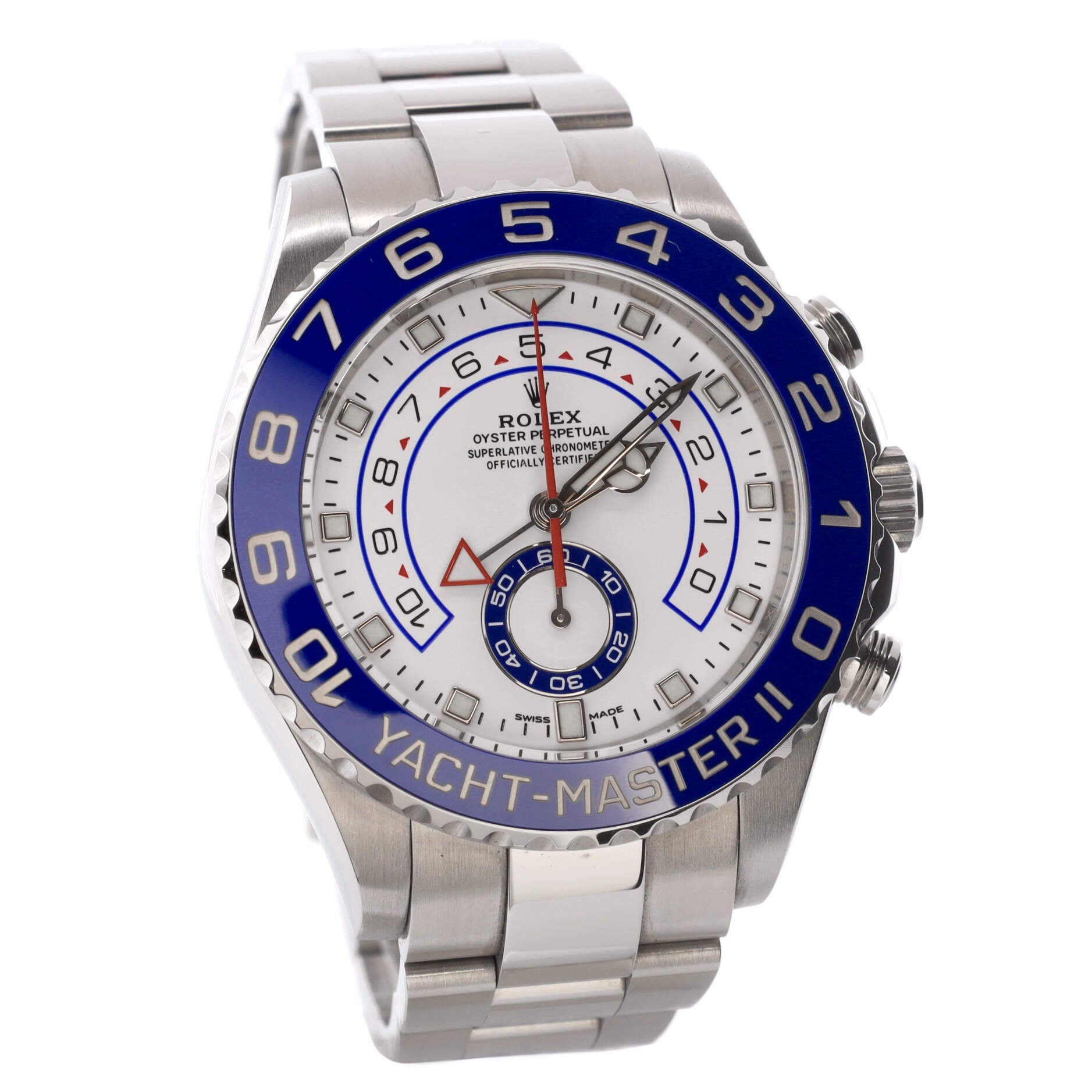 Oyster Perpetual Yacht-Master II Chronograph Automatic Watch Stainless Steel and Cerachrom 44