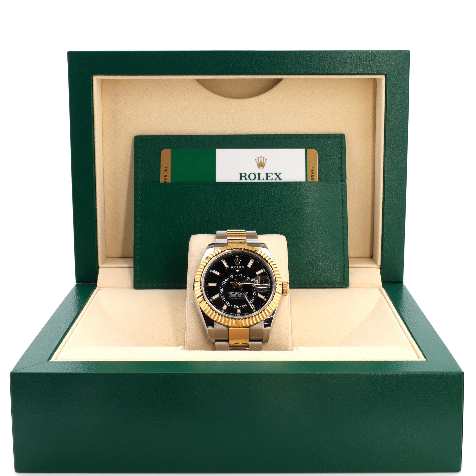 Sky-Dweller Oyster Perpetual Chronometer Automatic Watch Stainless Steel and Yellow Gold 42
