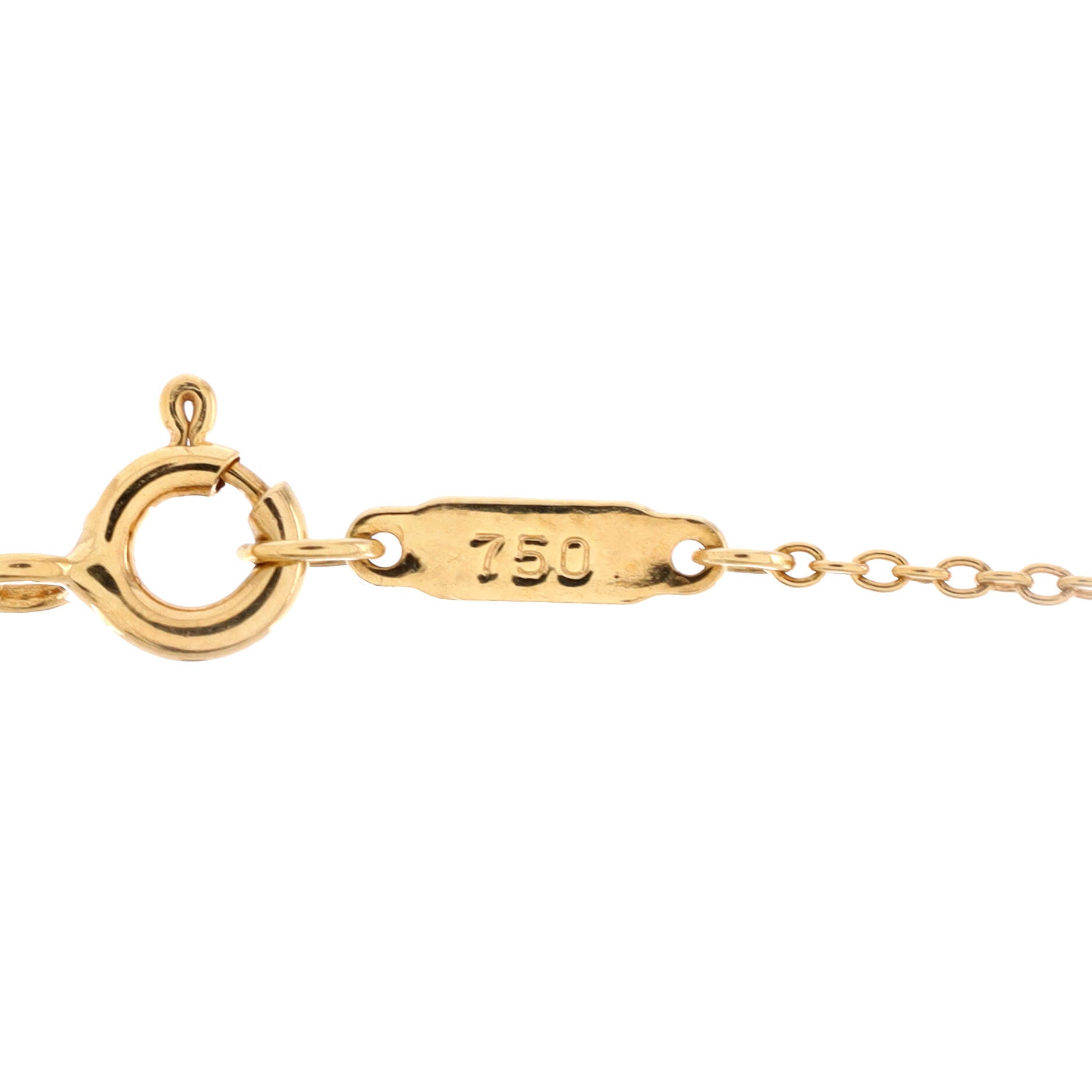 Roman Cross Necklace 18K Yellow Gold