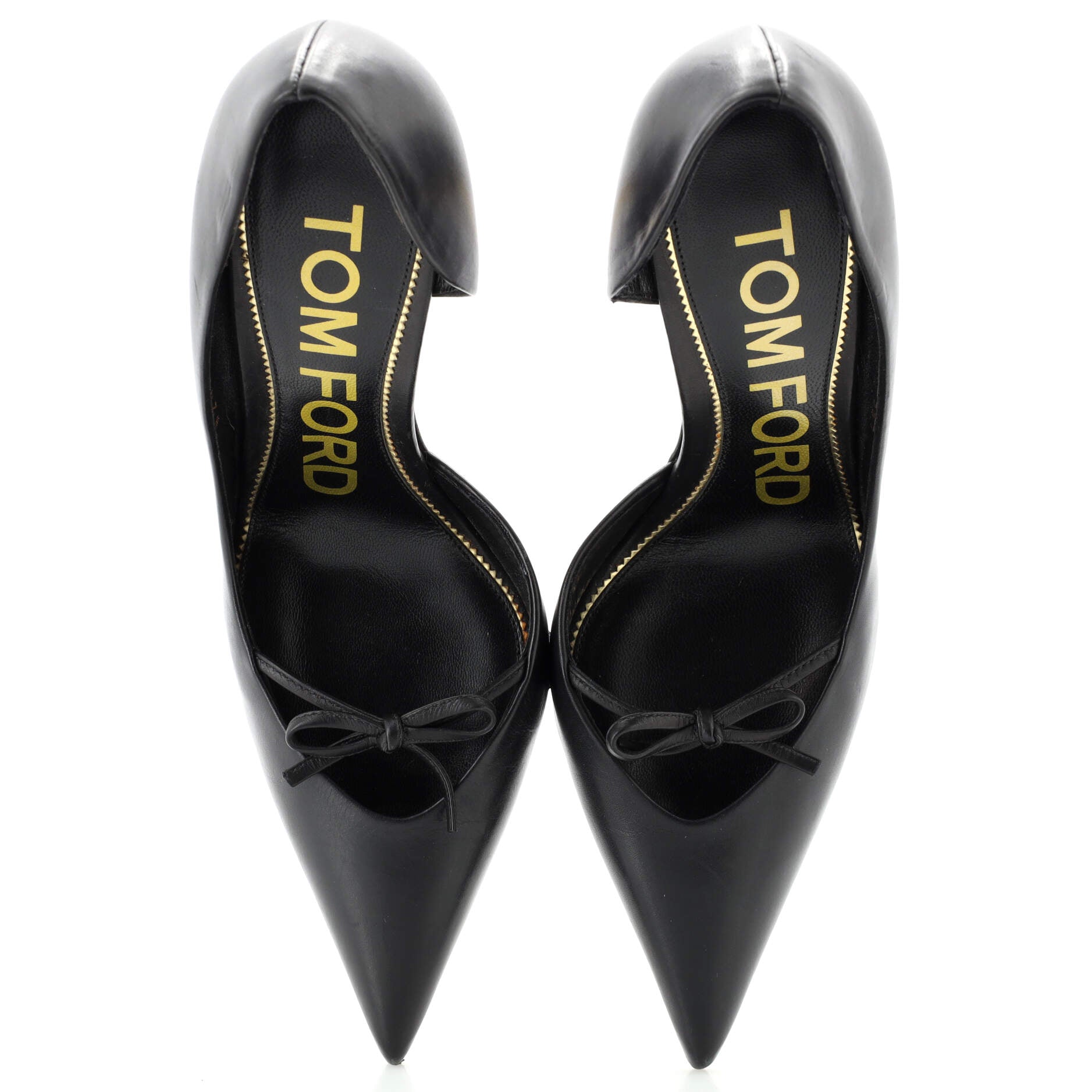 Women's Bow Pumps Leather