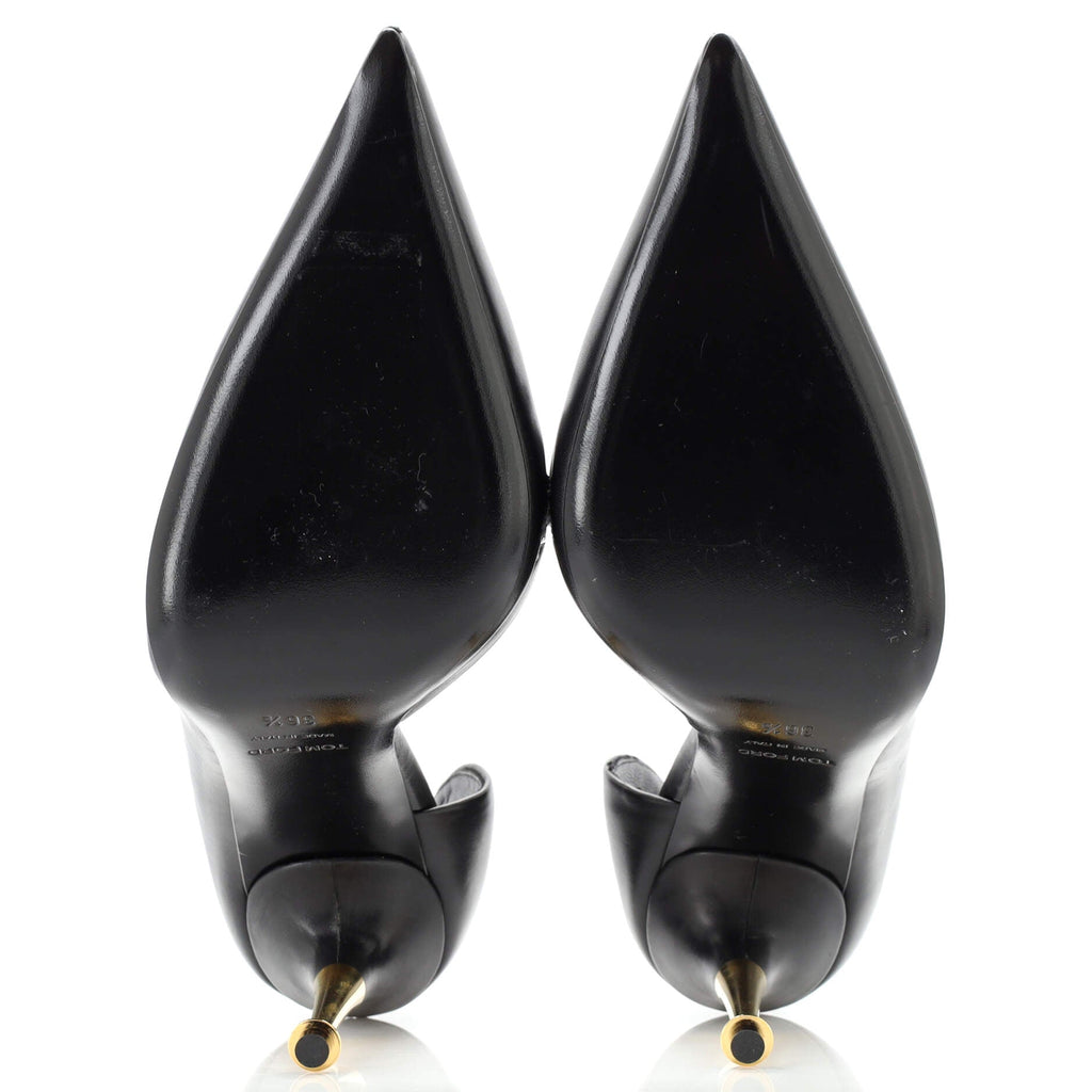 Women's Bow Pumps Leather