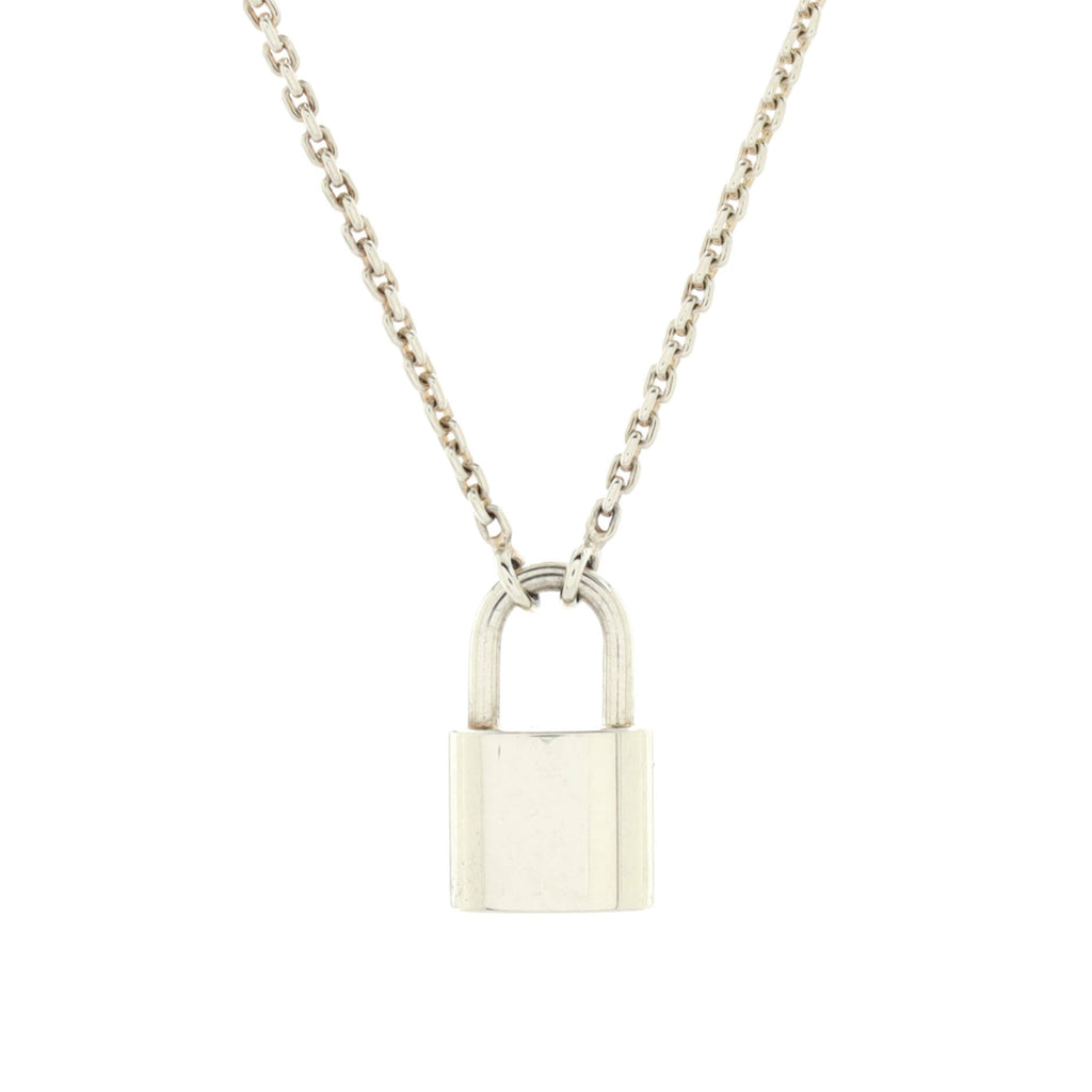 Lockit Pendant Necklace Sterling Silver