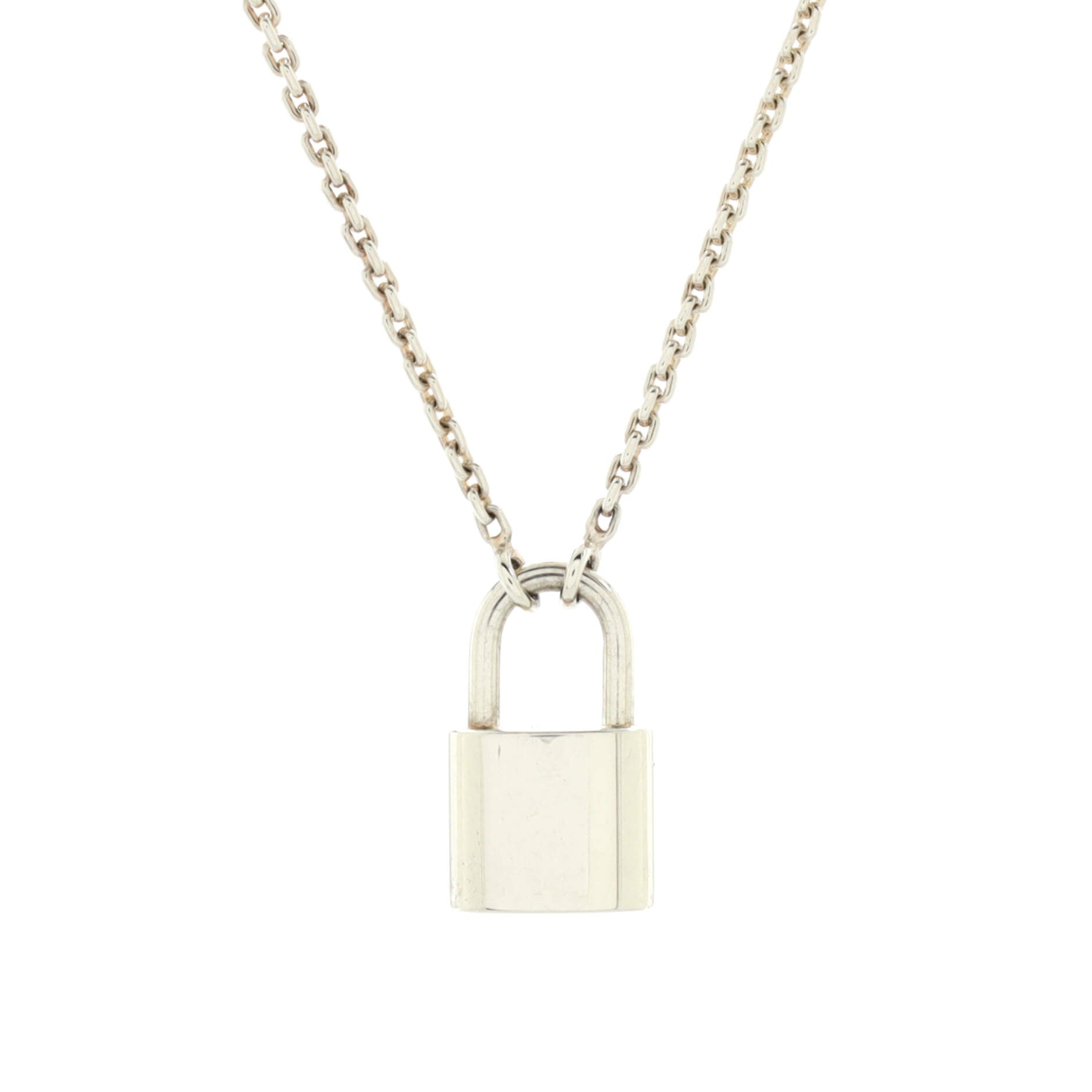 Lockit Pendant Necklace Sterling Silver