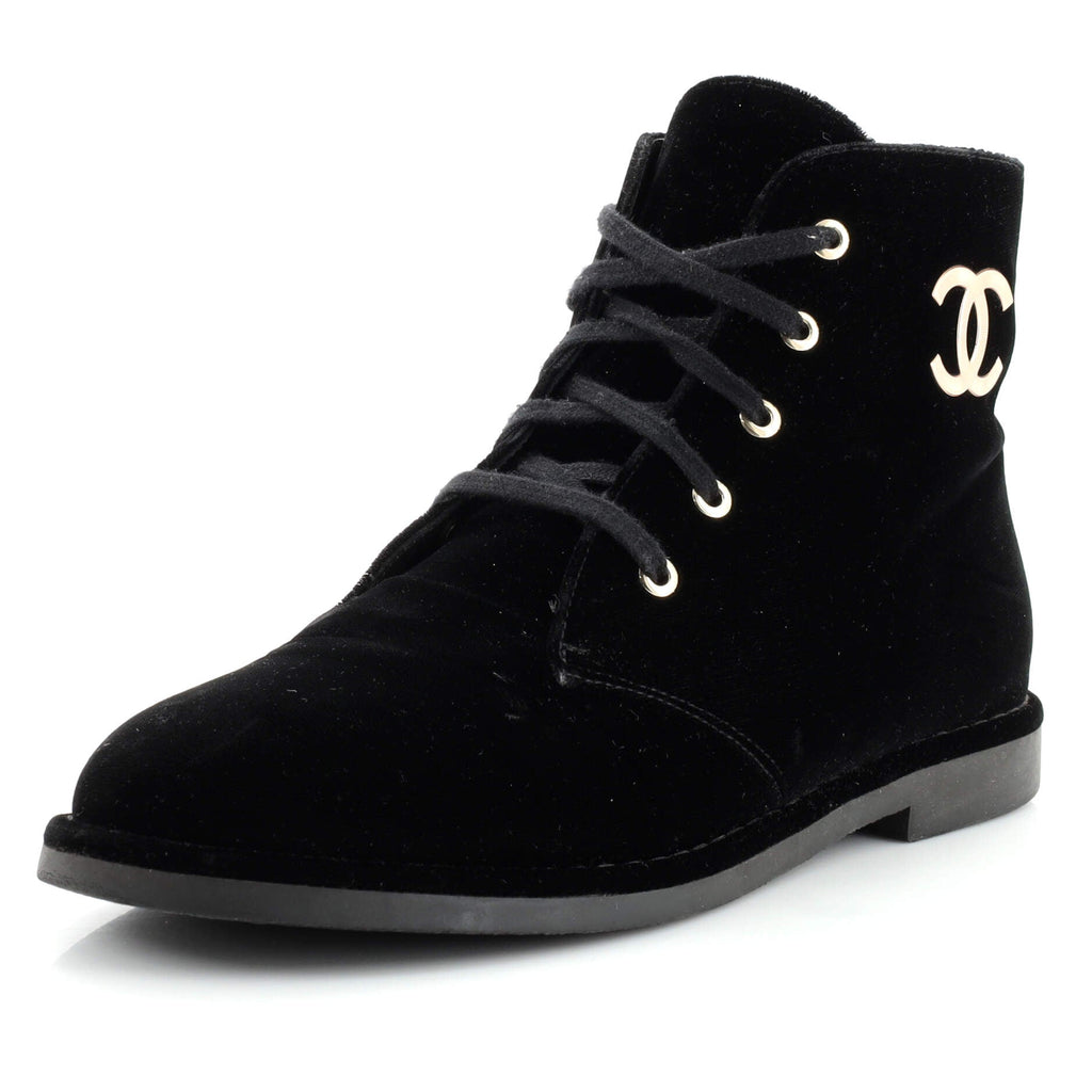 Women's CC Desert Ankle Boots Velvet