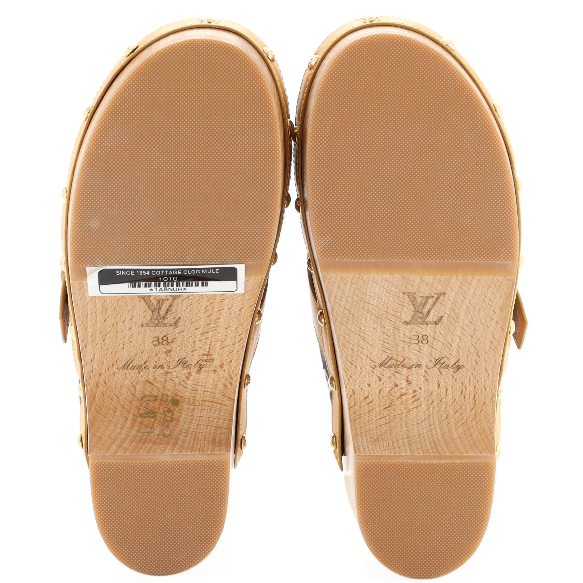 Women's Cottage Clog Mules Limited Edition Since 1854 Monogram Jacquard and Leather