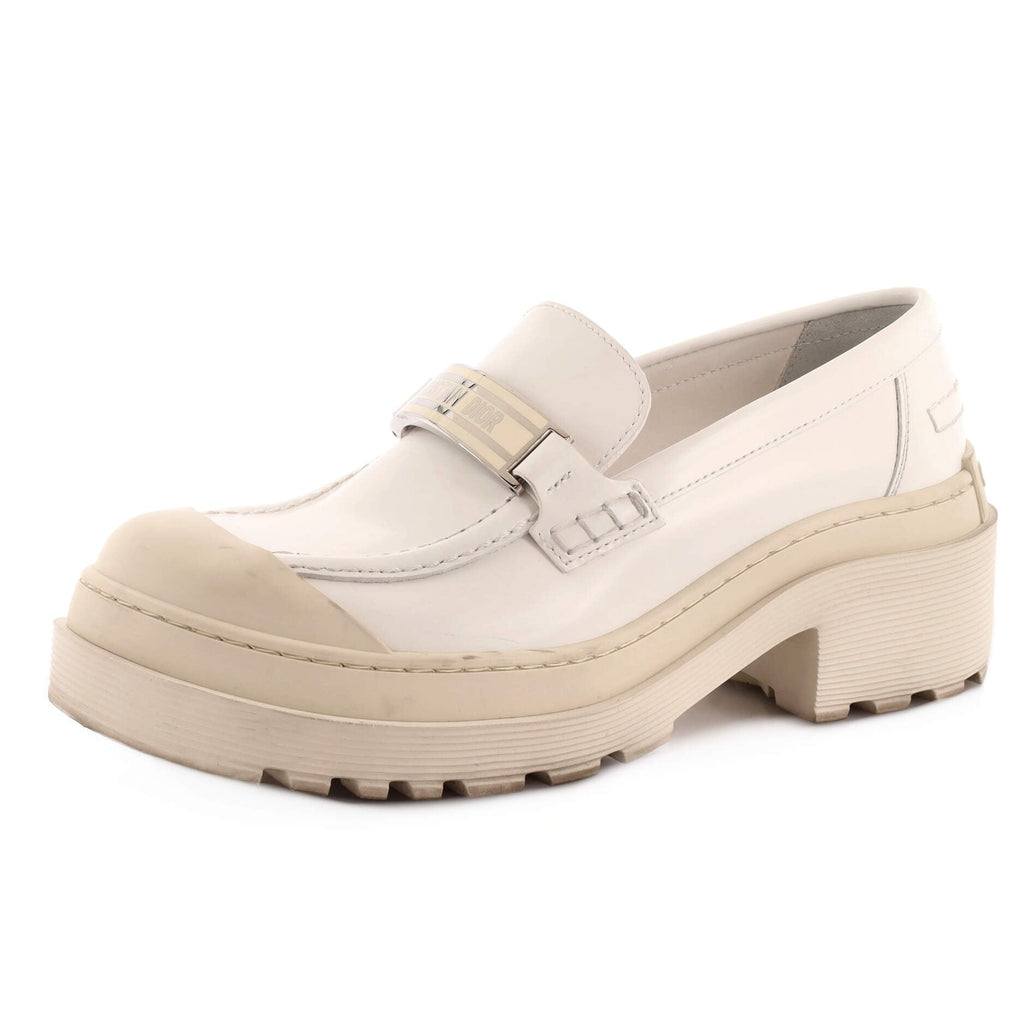Women's Code Platform Loafers Leather