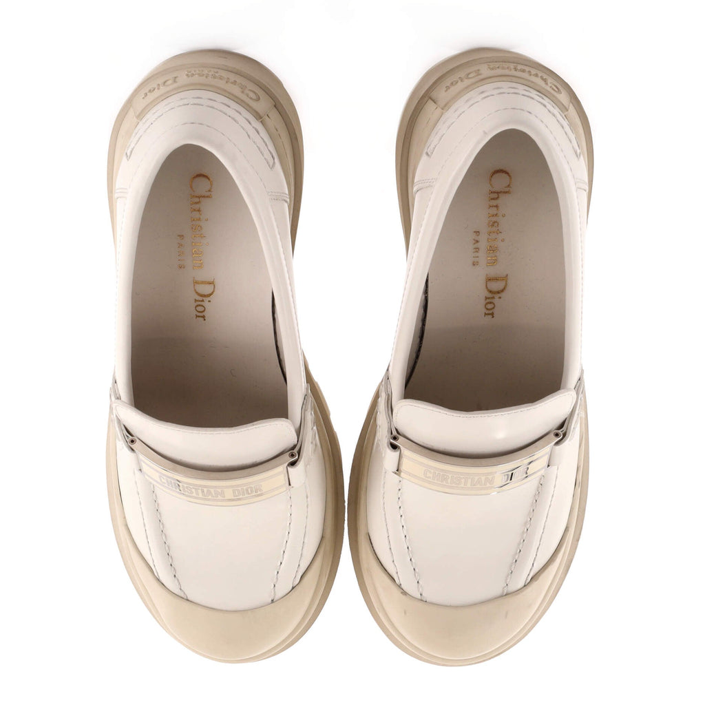 Women's Code Platform Loafers Leather