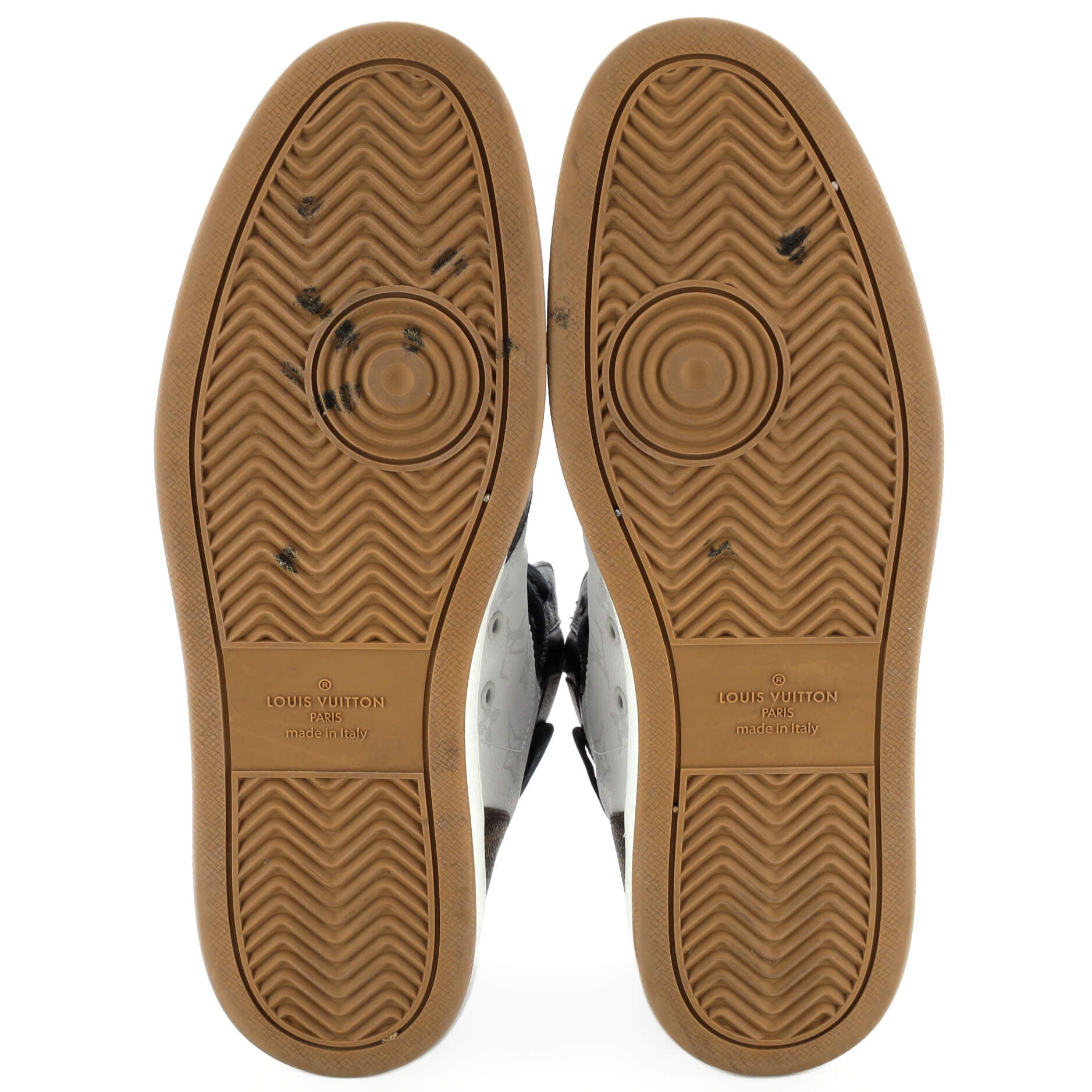Men's Rivoli Sneaker Boots Monogram Canvas with Leather