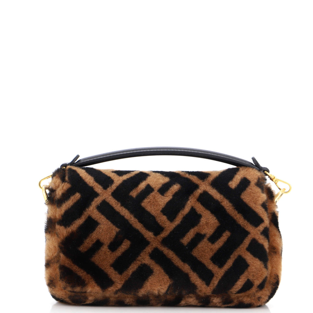 Baguette NM Bag Zucca Shearling Mini