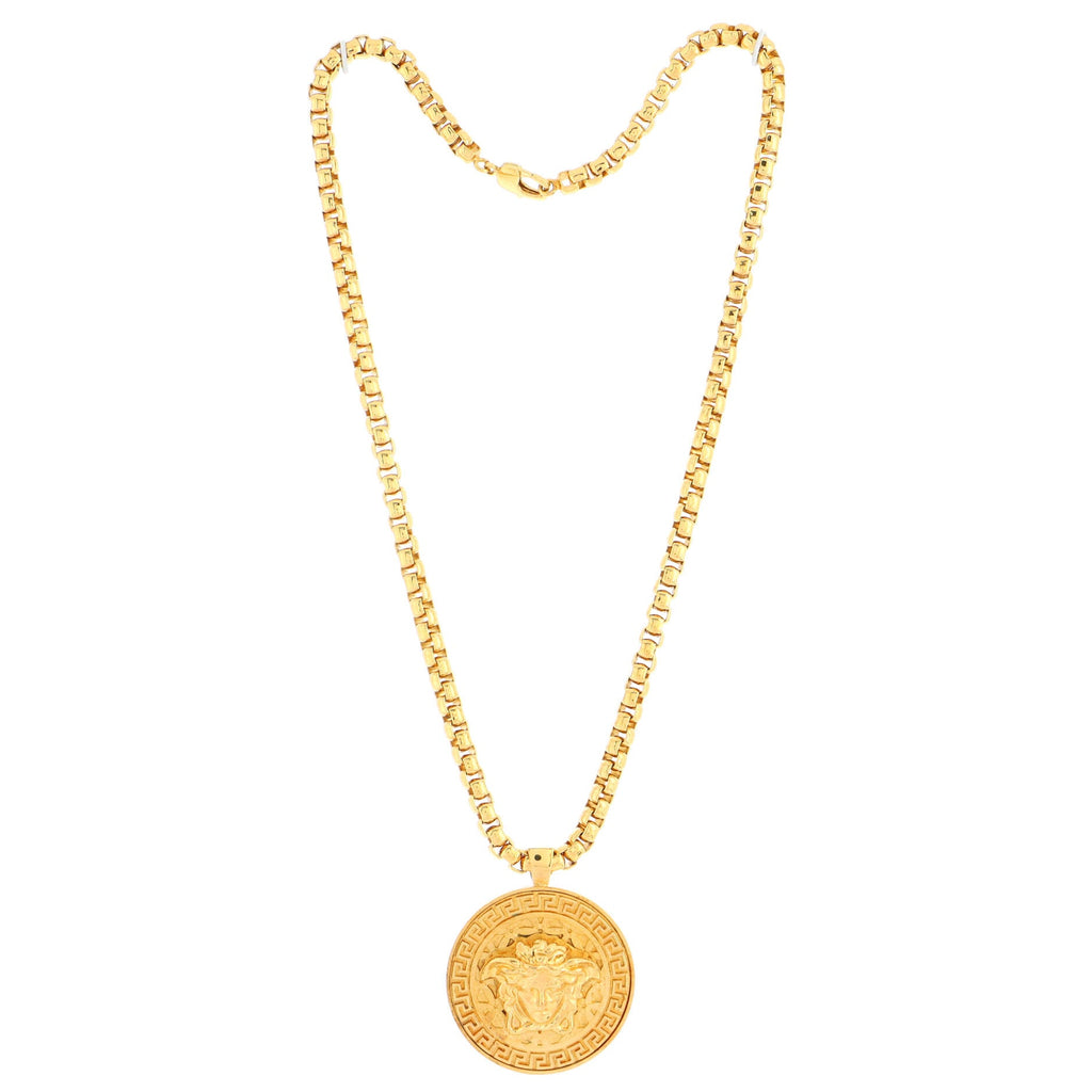 Medusa Pendant Necklace Metal