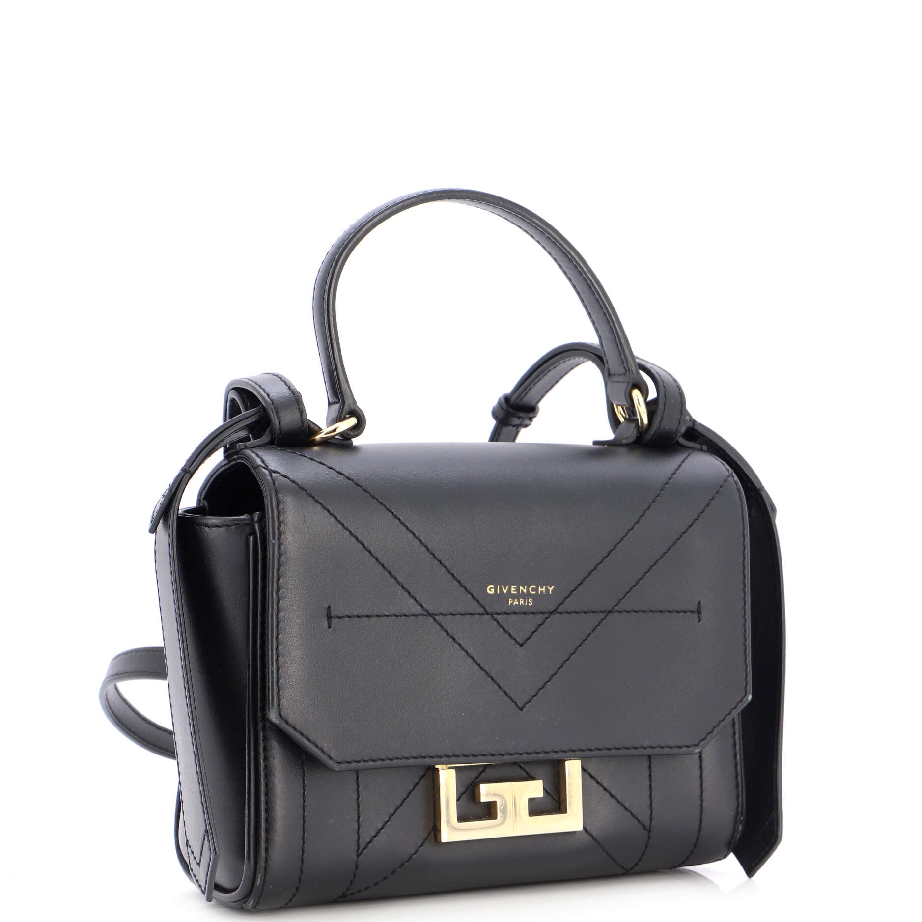 Eden Top Handle Bag Leather Mini