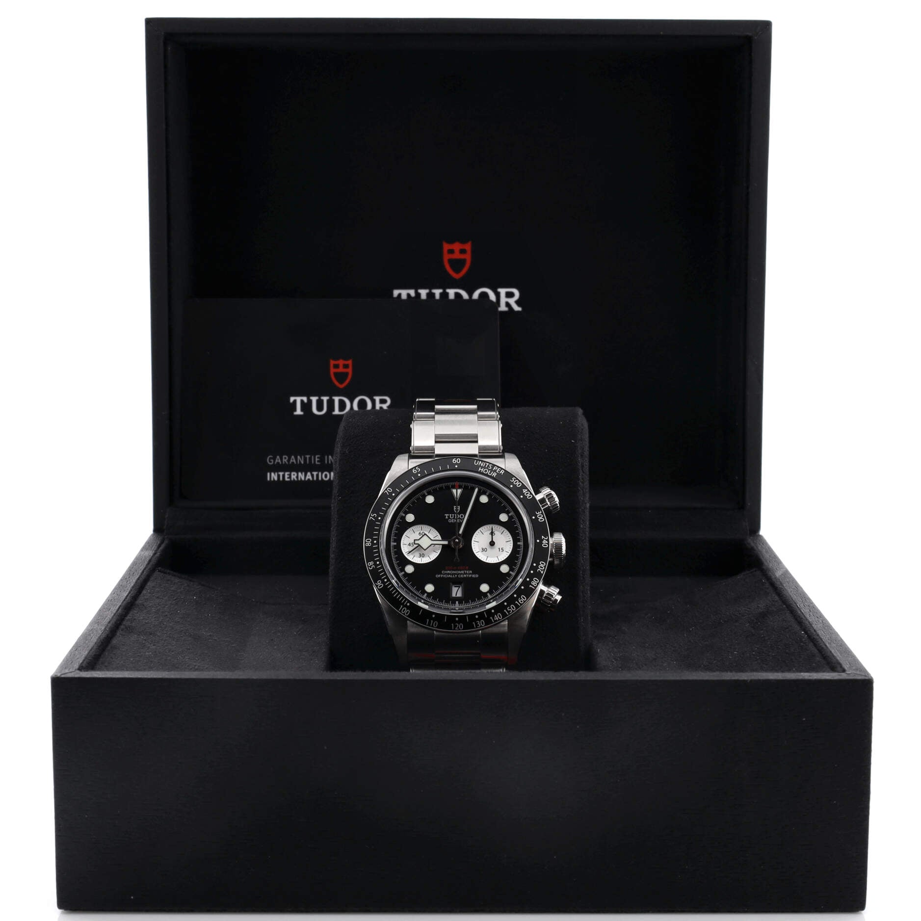 Black Bay Chronograph Automatic Watch Stainless Steel 41