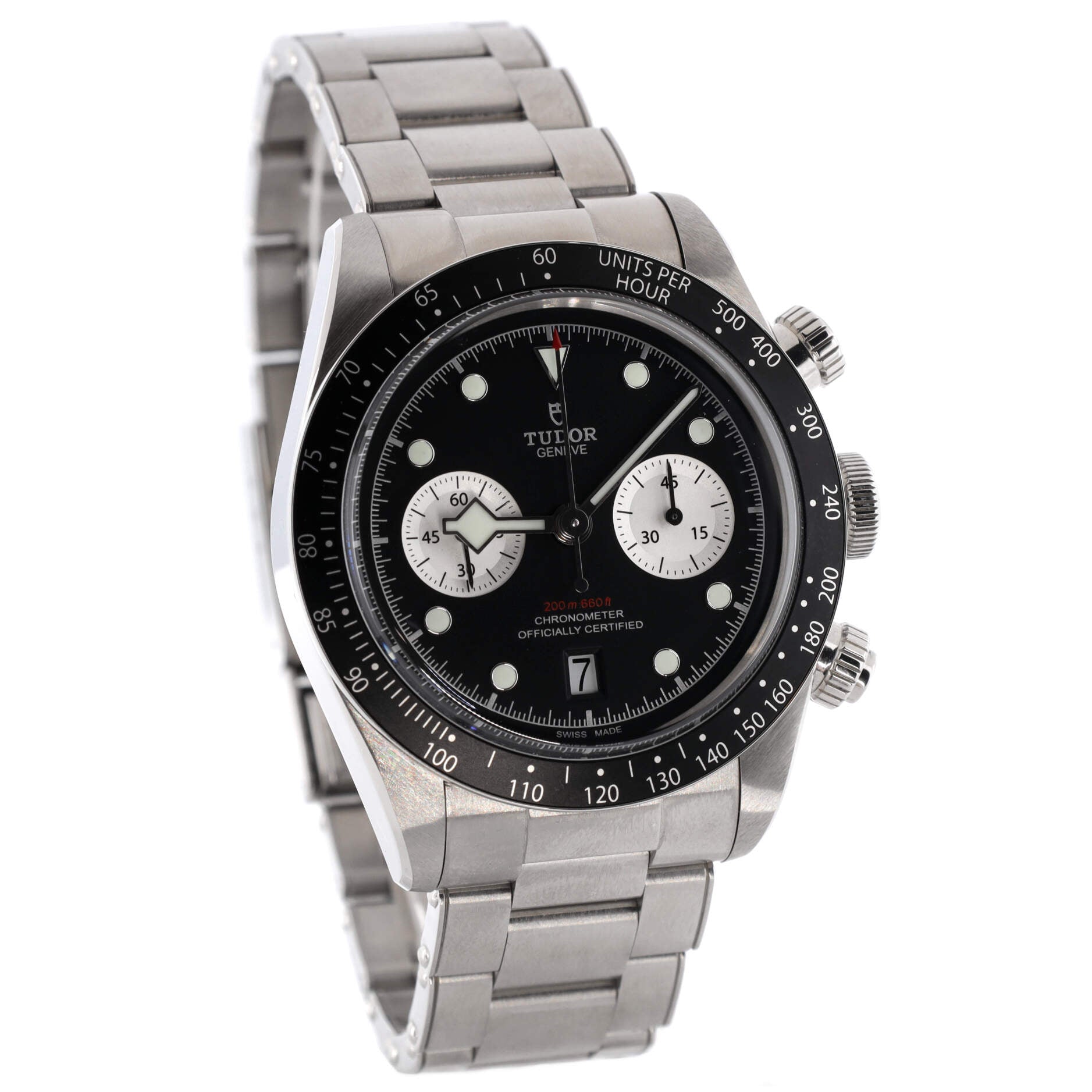 Black Bay Chronograph Automatic Watch Stainless Steel 41